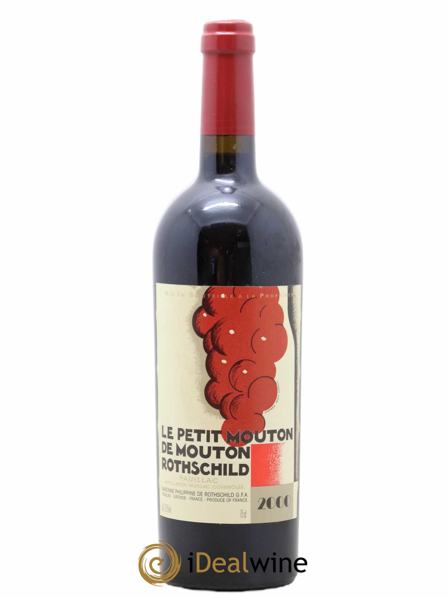 Petit Mouton Second Vin 2000 - Lot de 1 bouteille - 0