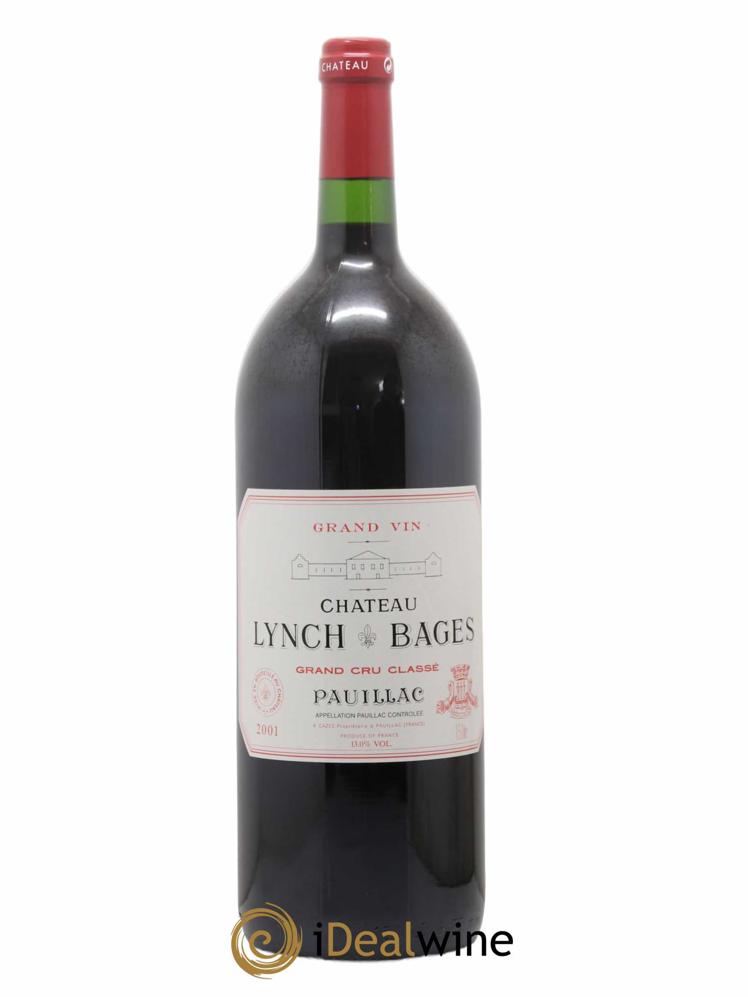 Château Lynch Bages 5ème Grand Cru Classé 2001 - Lot de 1 magnum - 0
