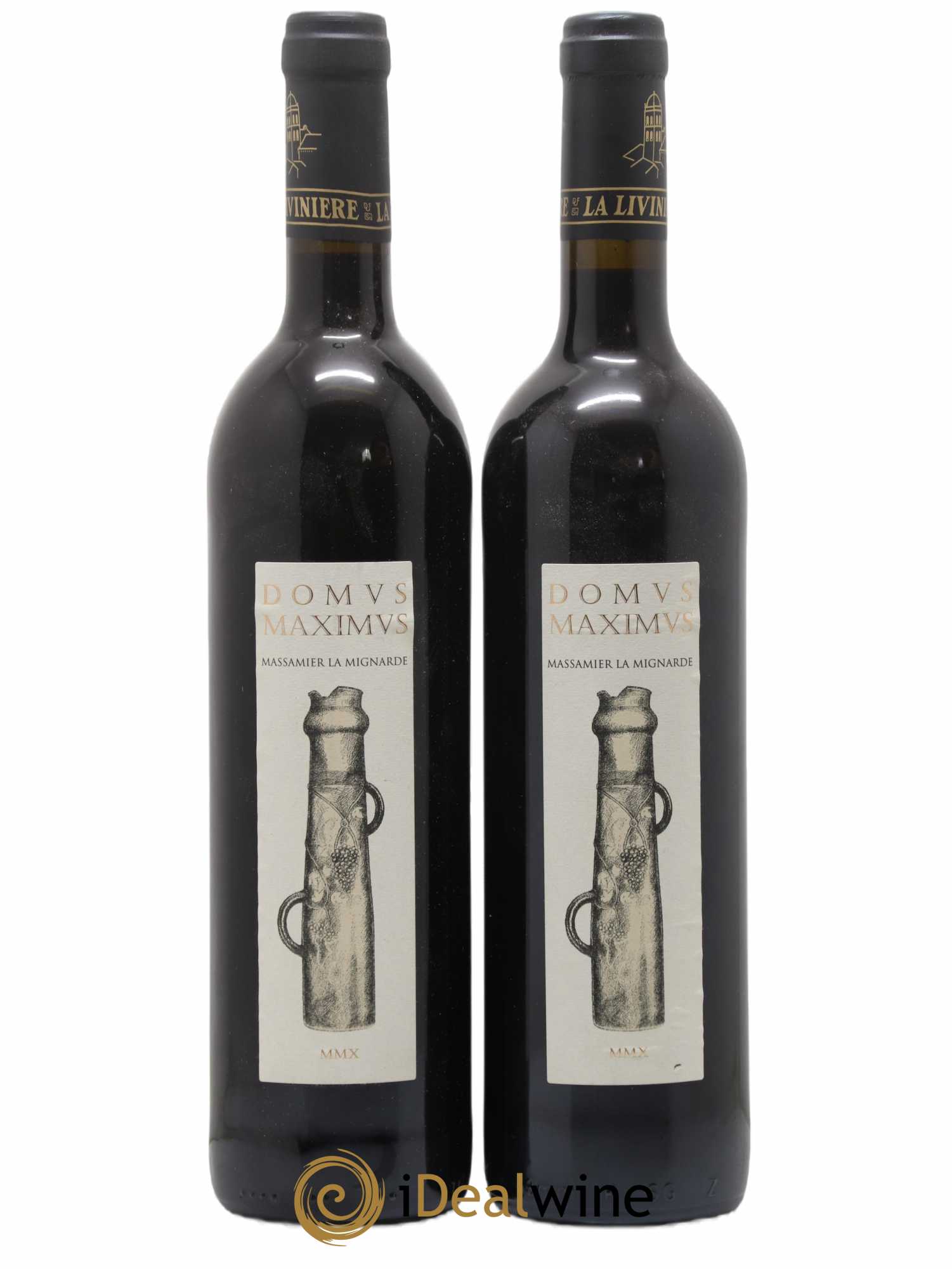 Minervois La Liviniere Chateau Massamier La Mignarde Domus Maximus 2010 - Lot de 2 bouteilles - 0