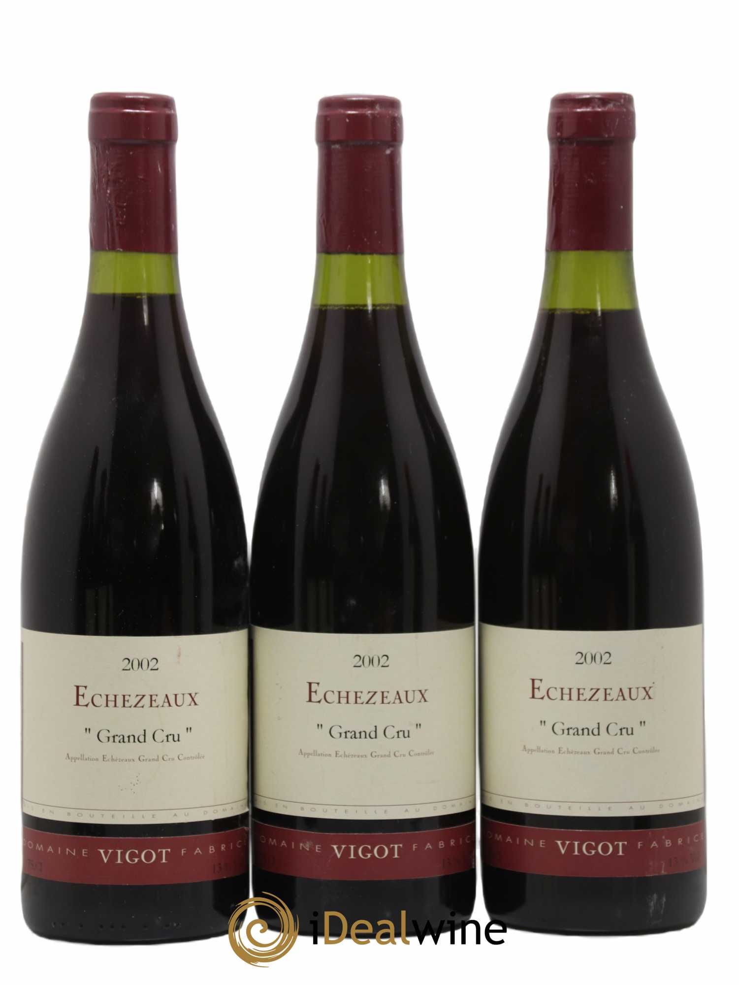 Echezeaux Grand Cru 2002 - Posten von 3 Flaschen - 0