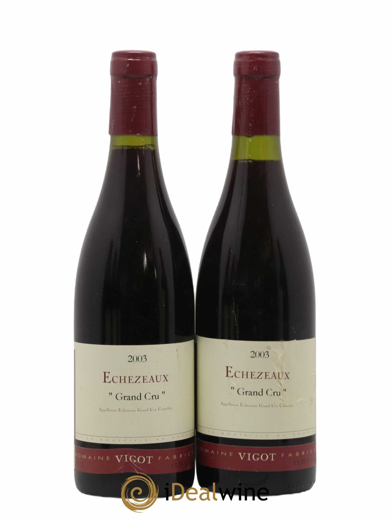 Echezeaux Grand Cru 2003 - Posten von 2 Flaschen - 0