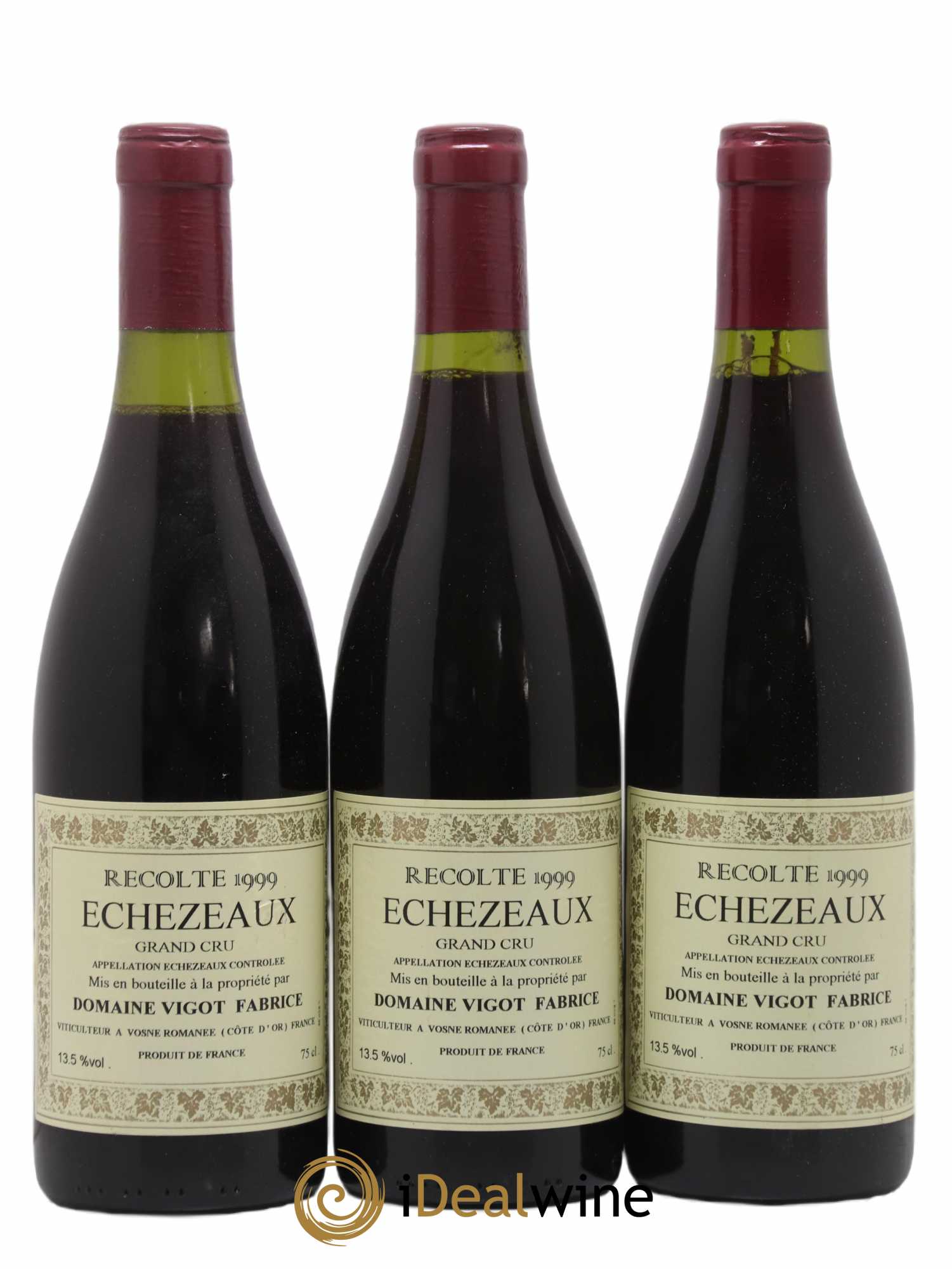 Echezeaux Grand Cru 1999 - Posten von 3 Flaschen - 0
