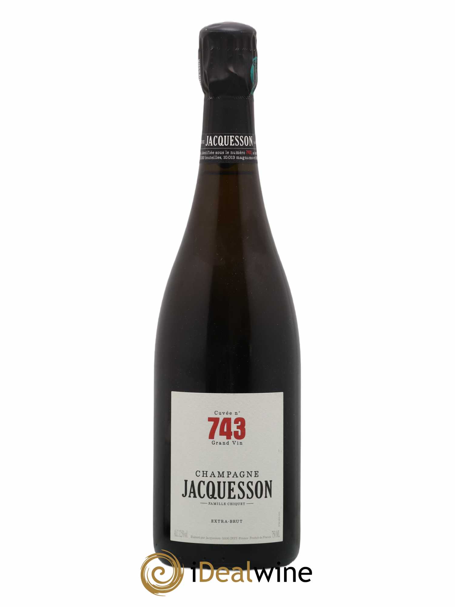 Cuvée 743 Extra-Brut Jacquesson 2015 - Lot de 1 bouteille - 0