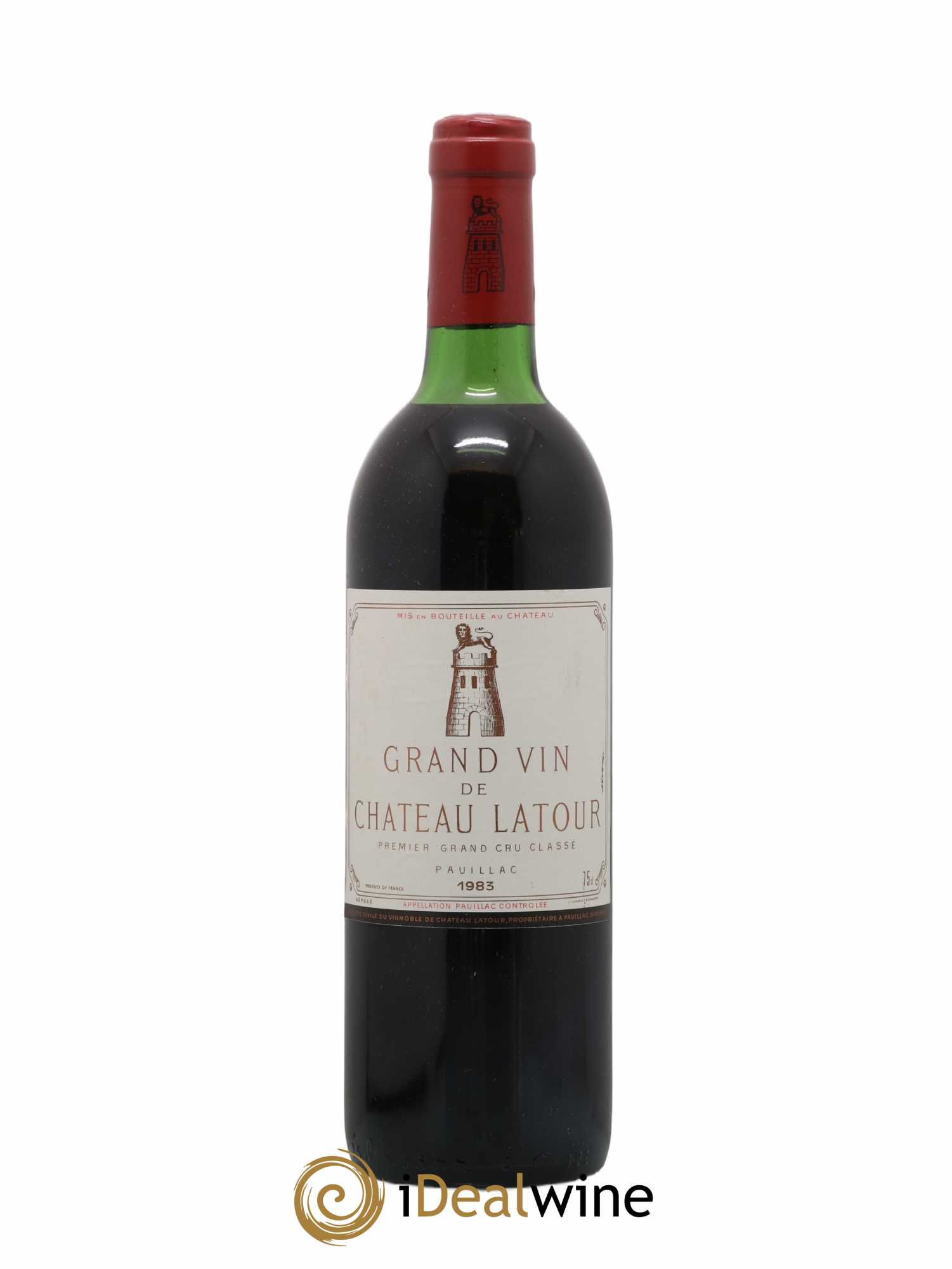 Château Latour 1er Grand Cru Classé 1983 - Lot de 1 bouteille - 0