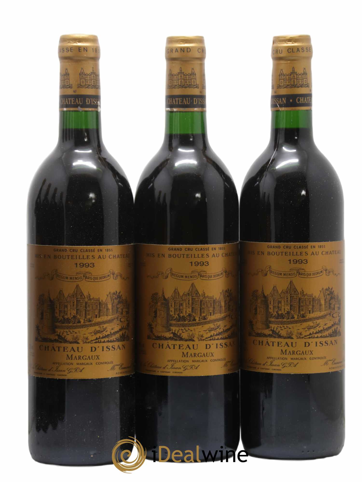 Château d'Issan 3ème Grand Cru Classé 1993 - Lot de 12 bouteilles - 2
