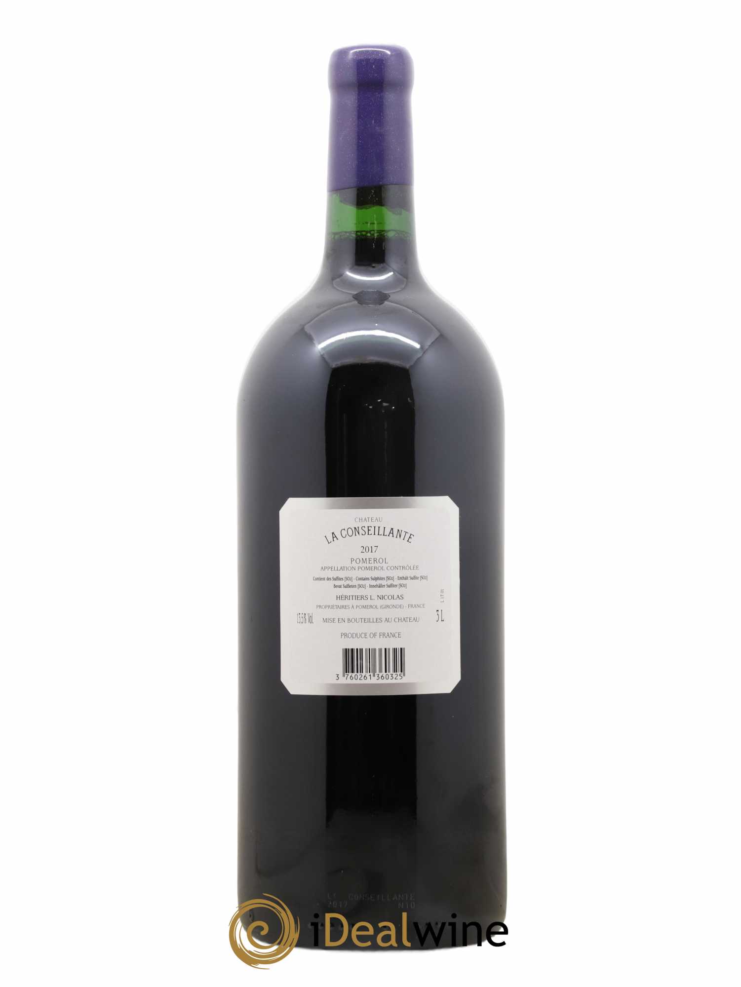 Château la Conseillante 2017 - Lot de 1 double magnum - 1