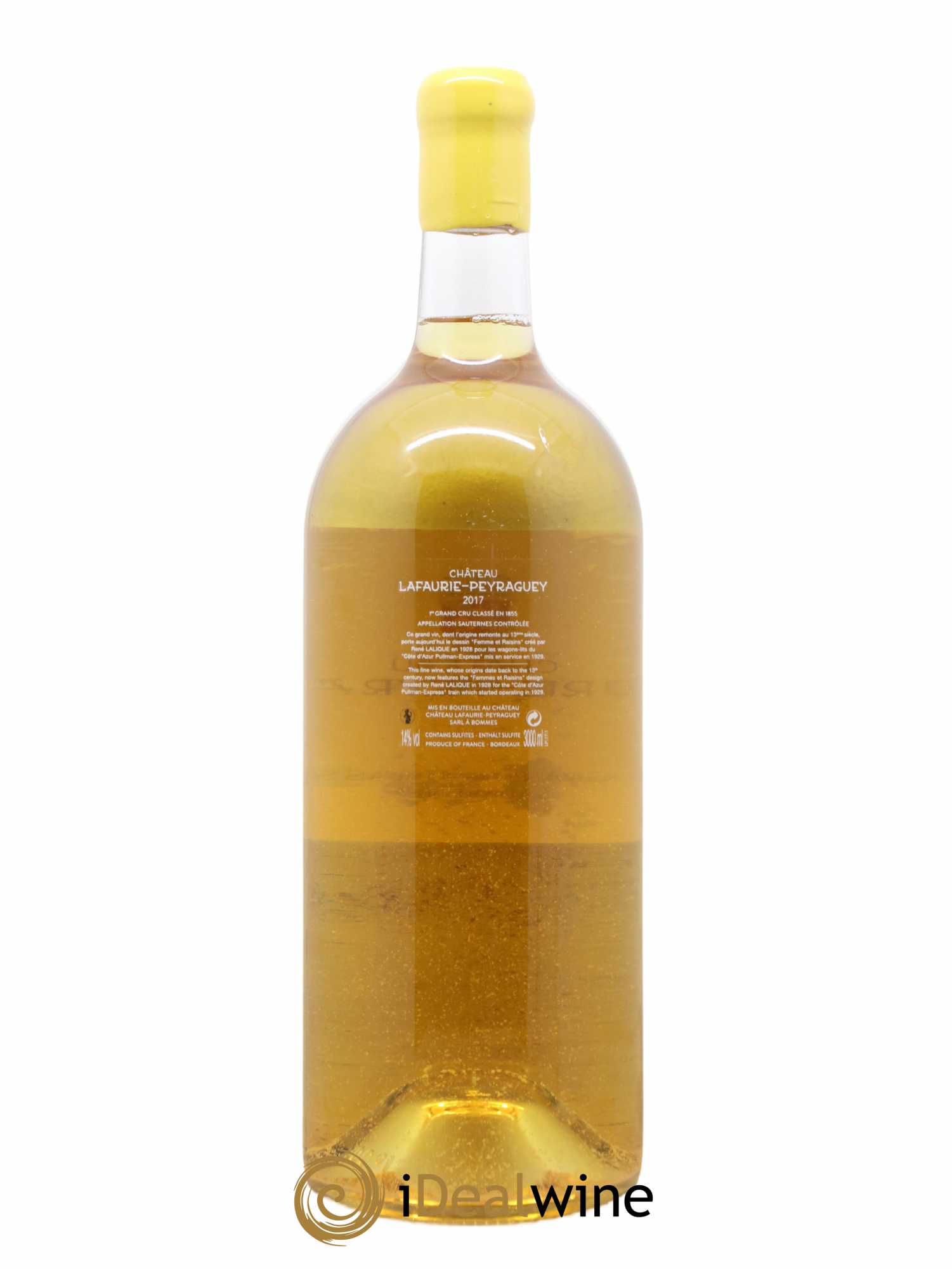 Château Lafaurie-Peyraguey 1er Grand Cru Classé 2017 - Lotto di 1 jéroboam - 1