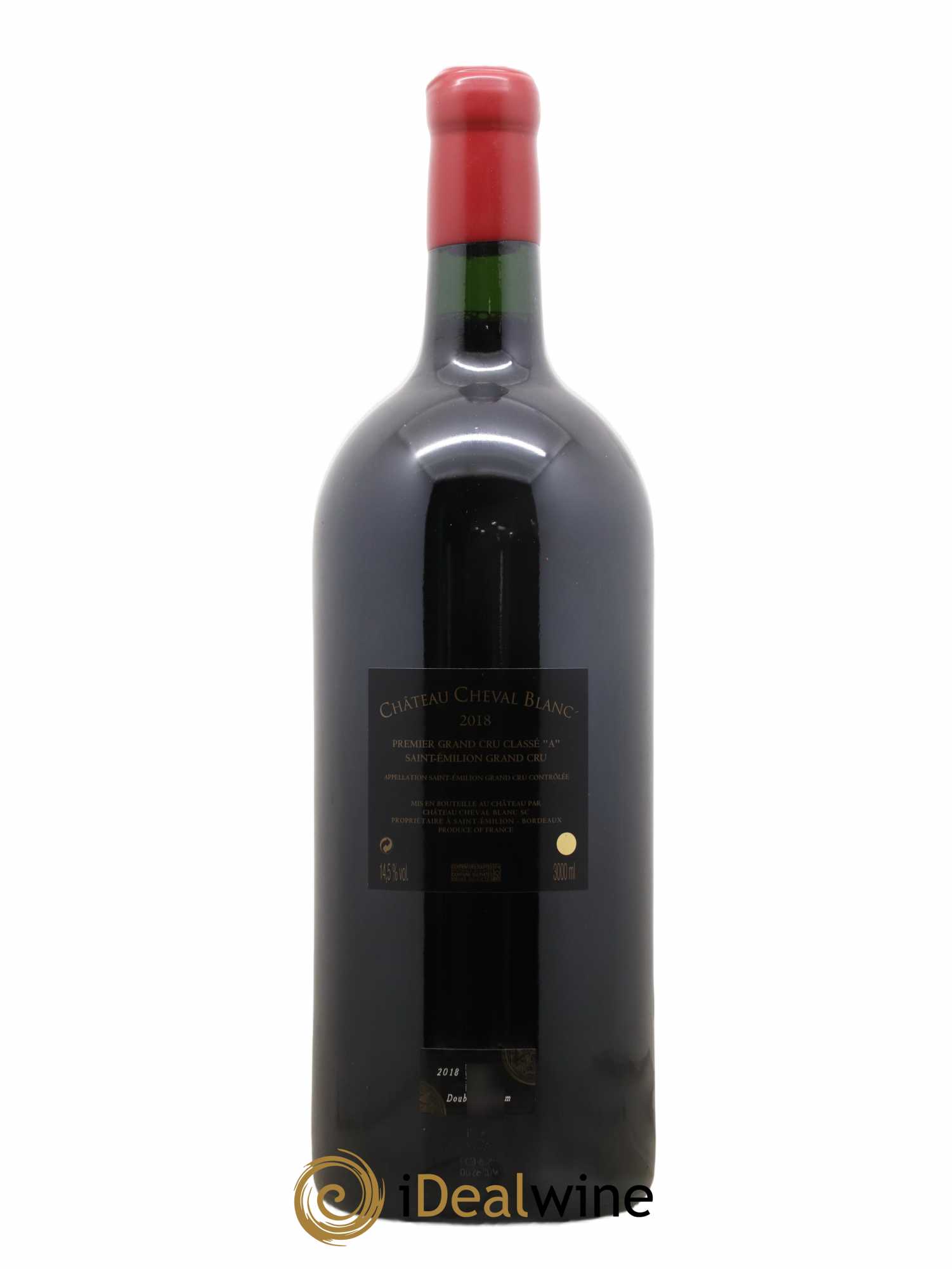 Château Cheval Blanc 1er Grand Cru Classé A 2018 - Lot de 1 double magnum - 1