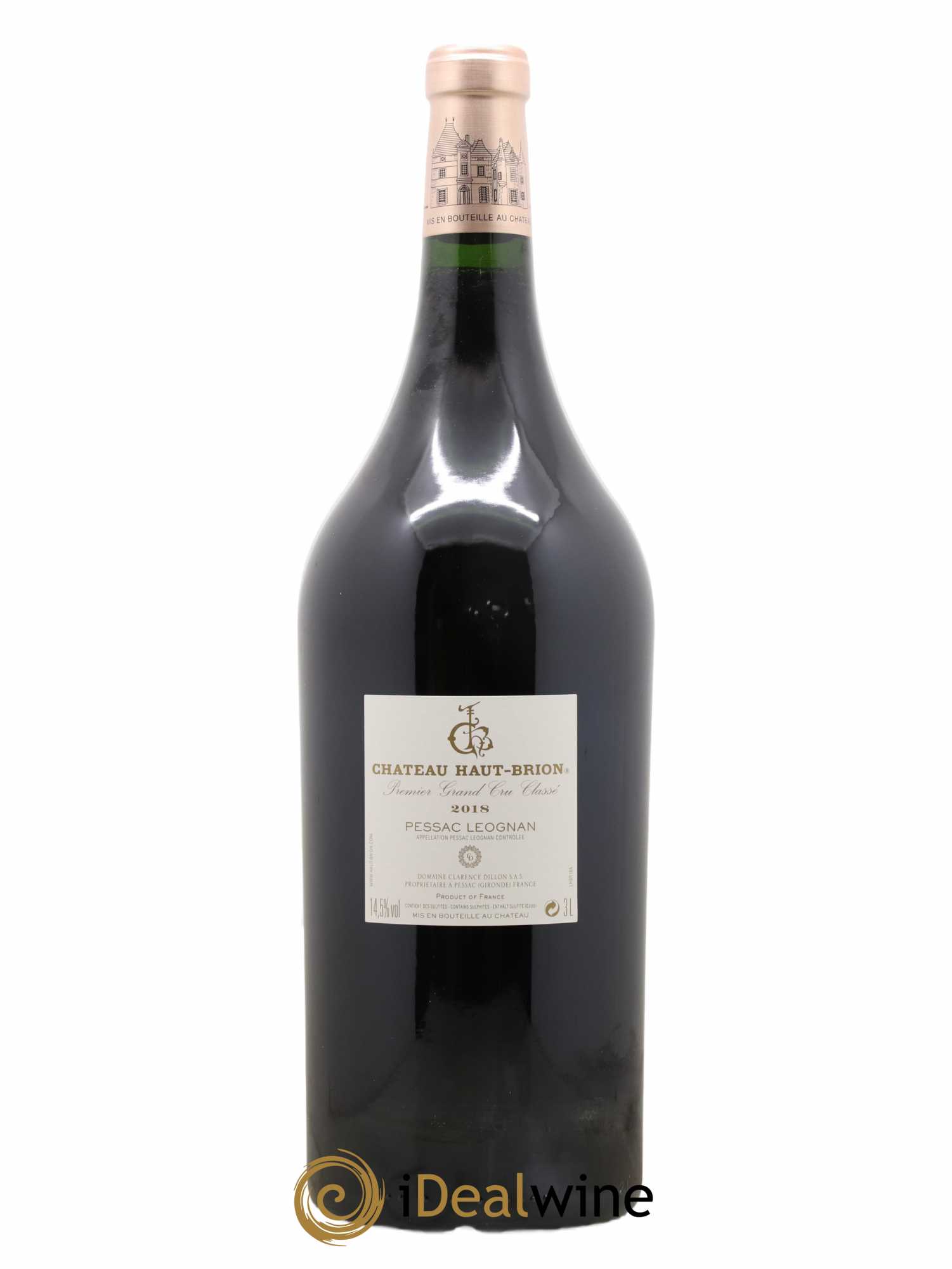 Château Haut Brion 1er Grand Cru Classé 2018 - Lot de 1 double magnum - 1