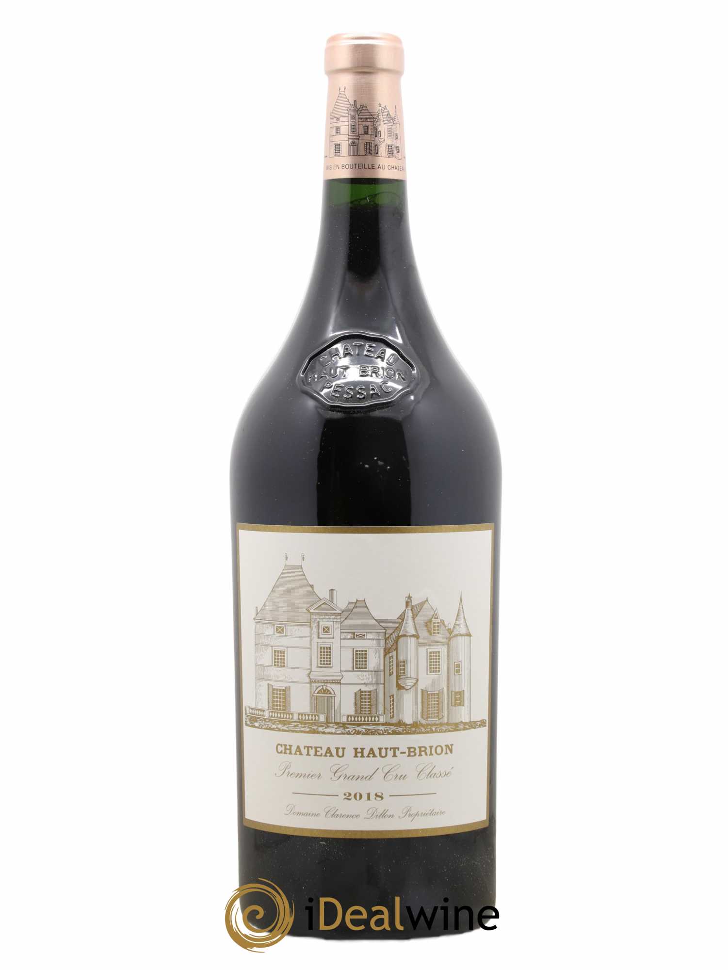 Château Haut Brion 1er Grand Cru Classé 2018 - Lot de 1 double magnum - 0