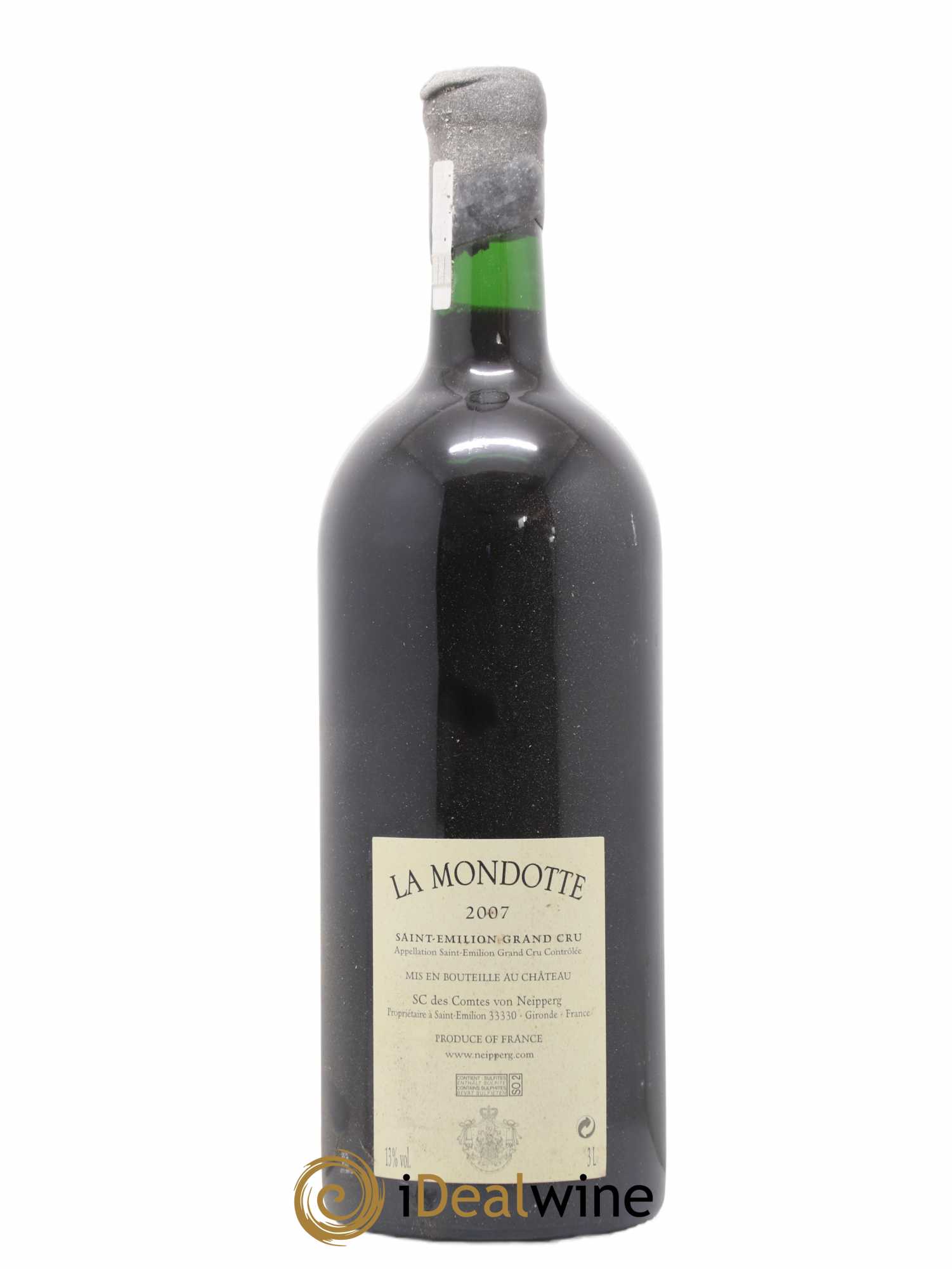 La Mondotte 1er Grand Cru Classé B depuis 2012 2007 - Lot de 1 double magnum - 1