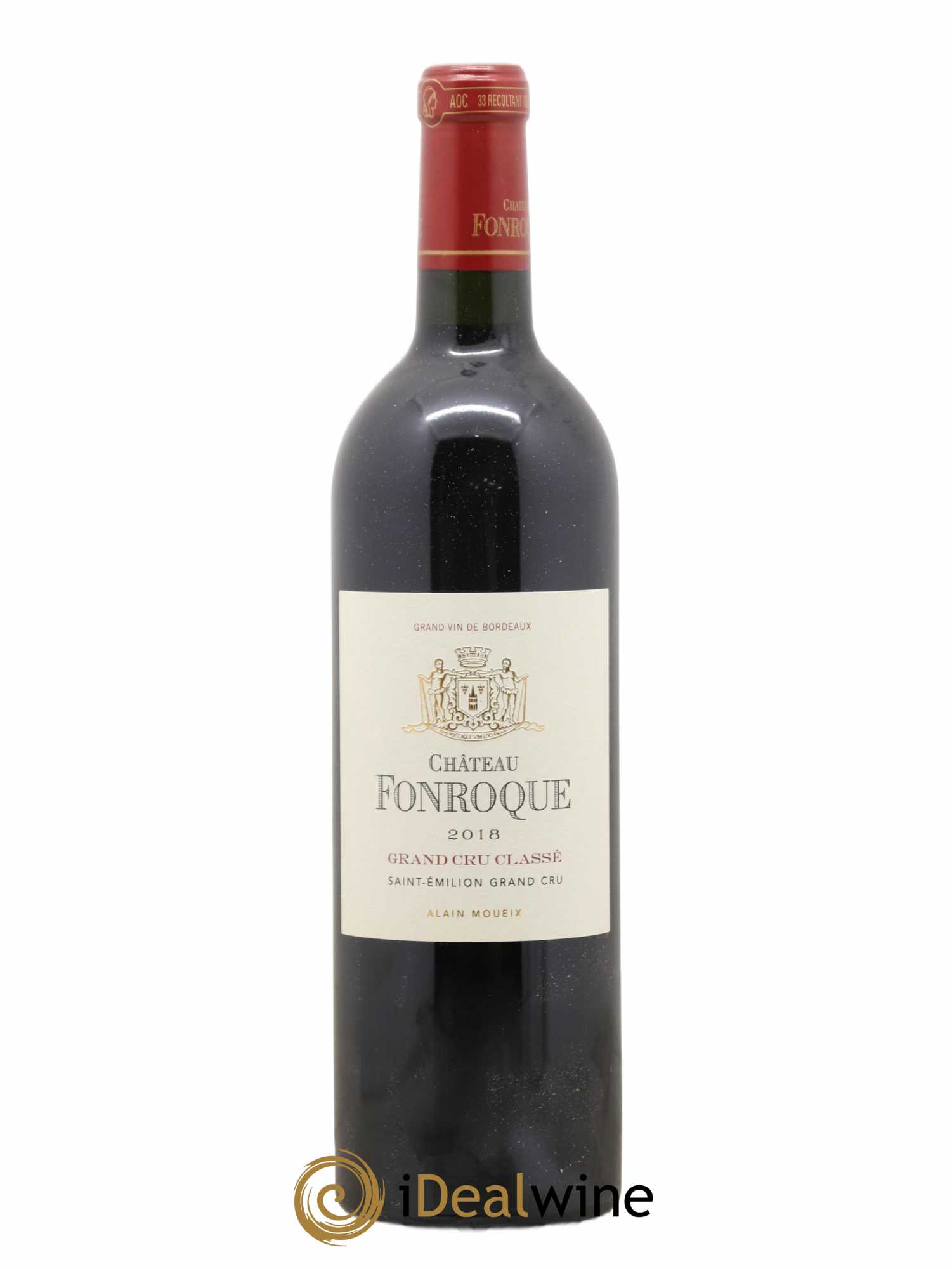 Château Fonroque Grand Cru Classé 2018 - Lot de 1 bouteille - 0