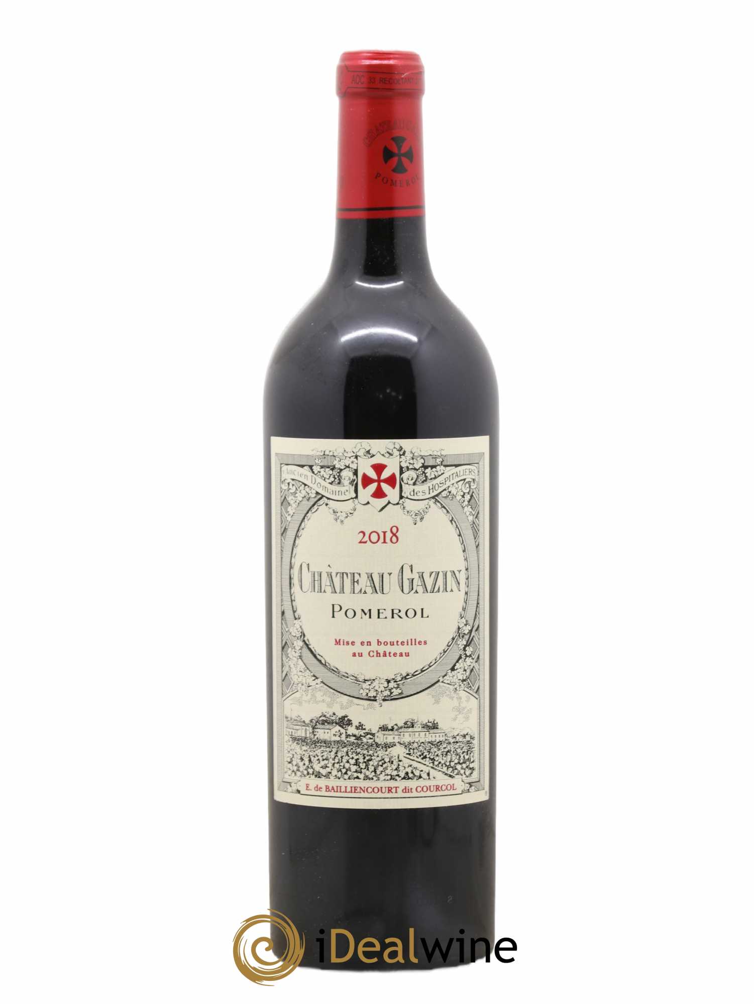 Château Gazin 2018 - Lot de 1 bouteille - 0