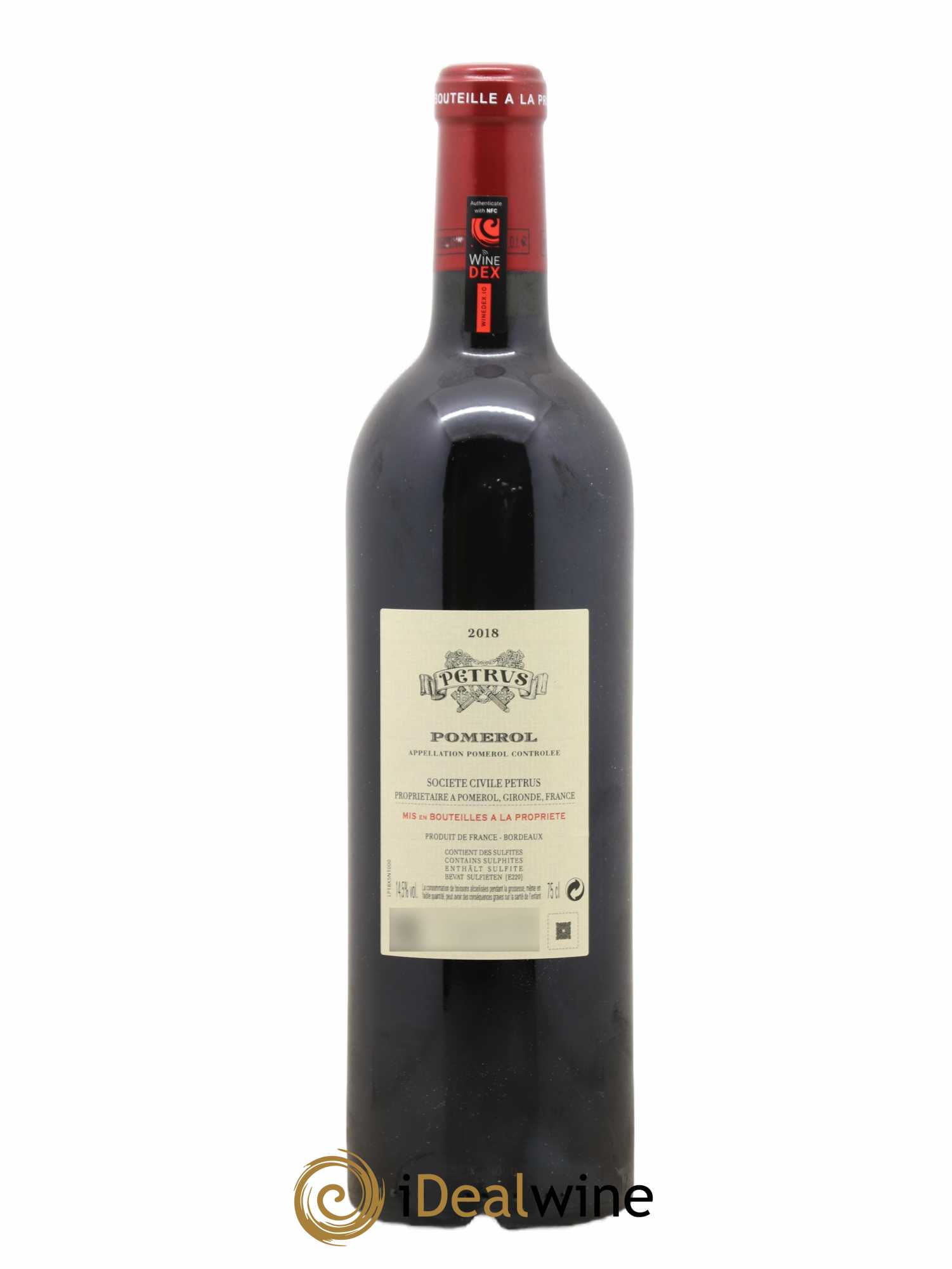 Petrus 2018 - Lot de 1 bouteille - 1