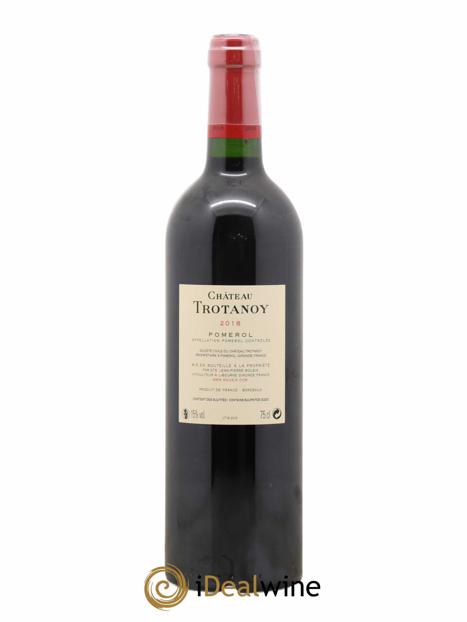 Château Trotanoy 2018 - Lot de 1 bouteille - 1