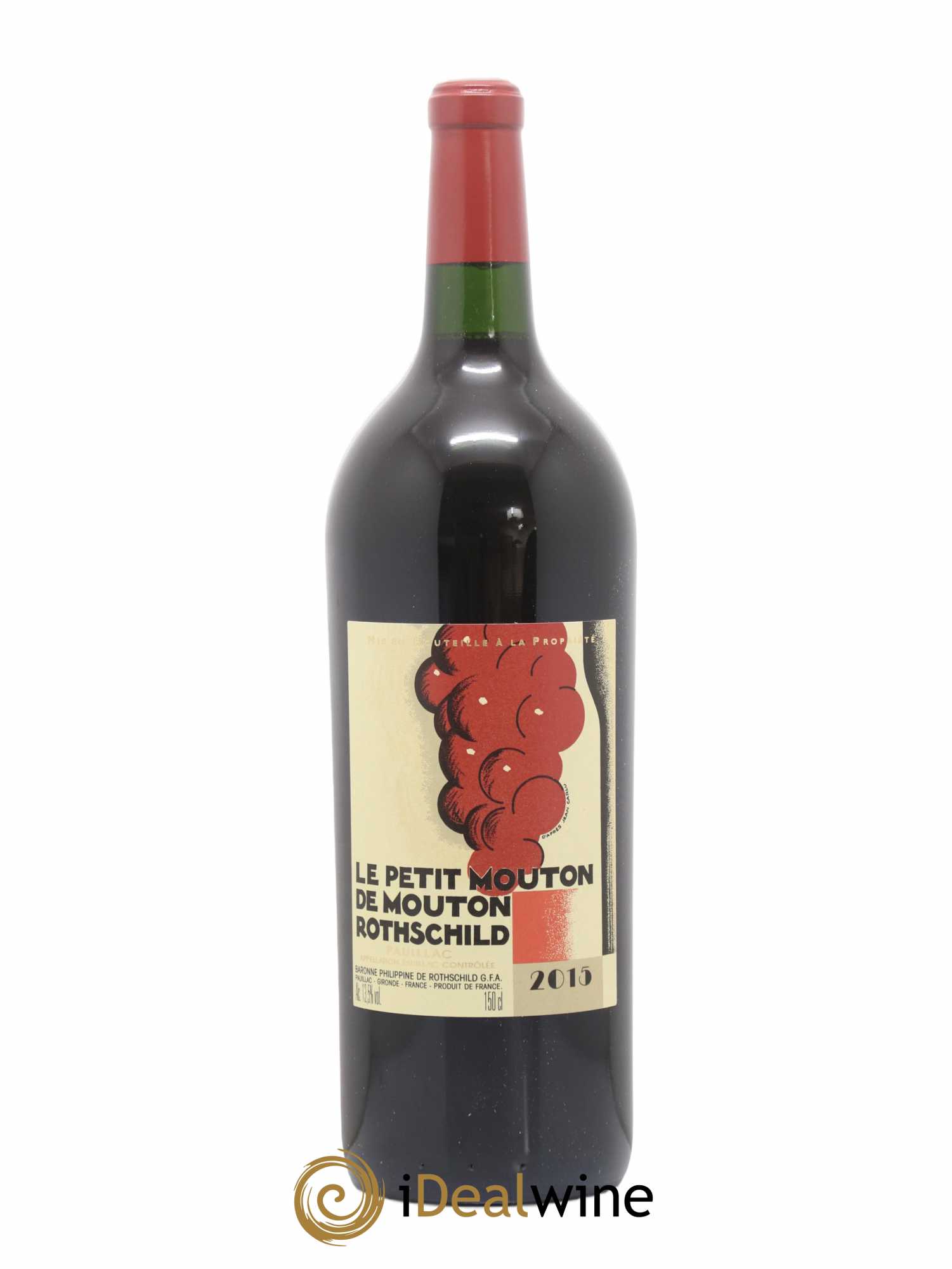 Petit Mouton Second Vin 2015 - Lot de 1 magnum - 0