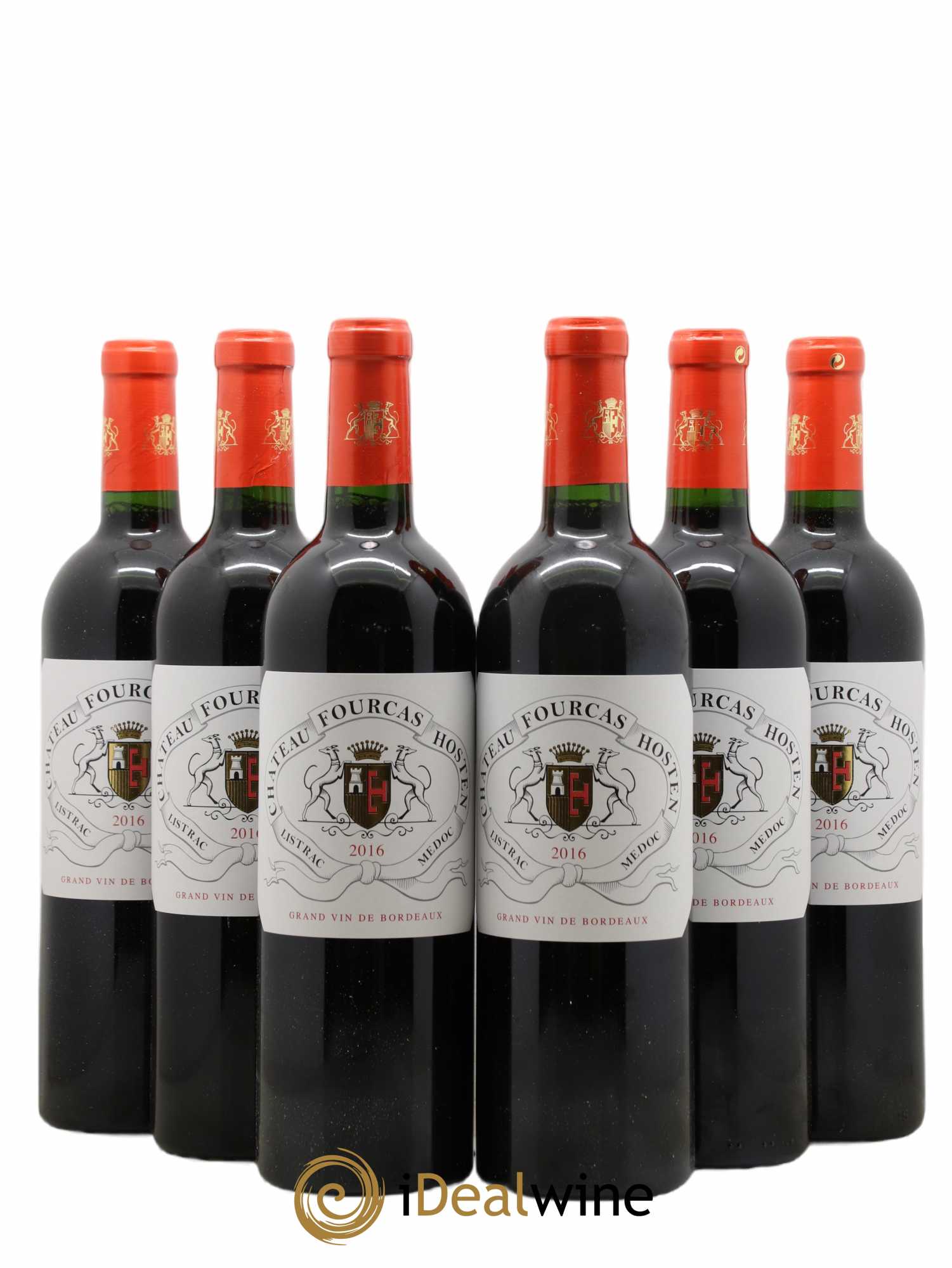 Château Fourcas Hosten Cru Bourgeois 2016 - Lot de 6 bouteilles - 0
