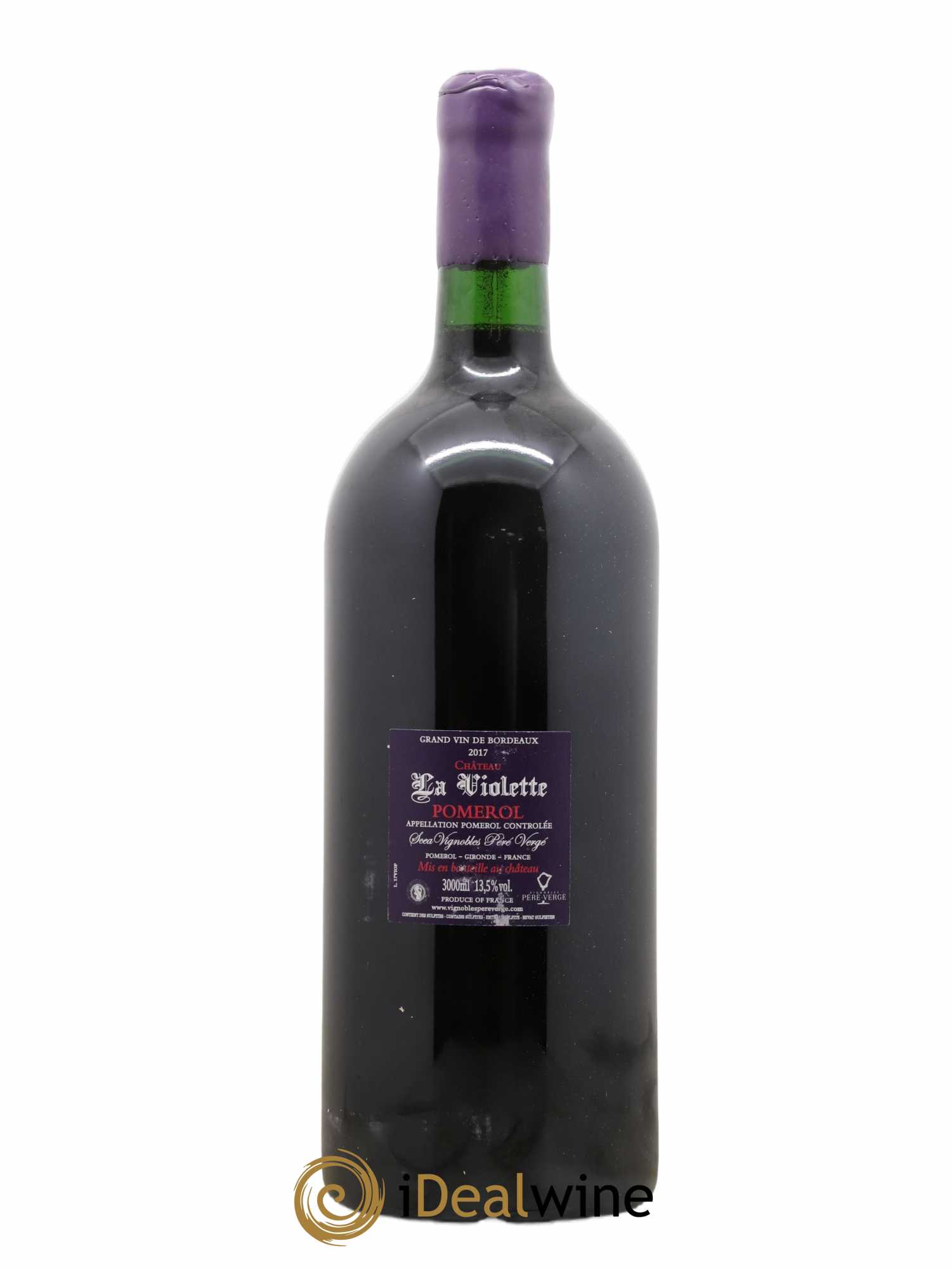 Château la Violette 2017 - Lot de 1 double magnum - 1