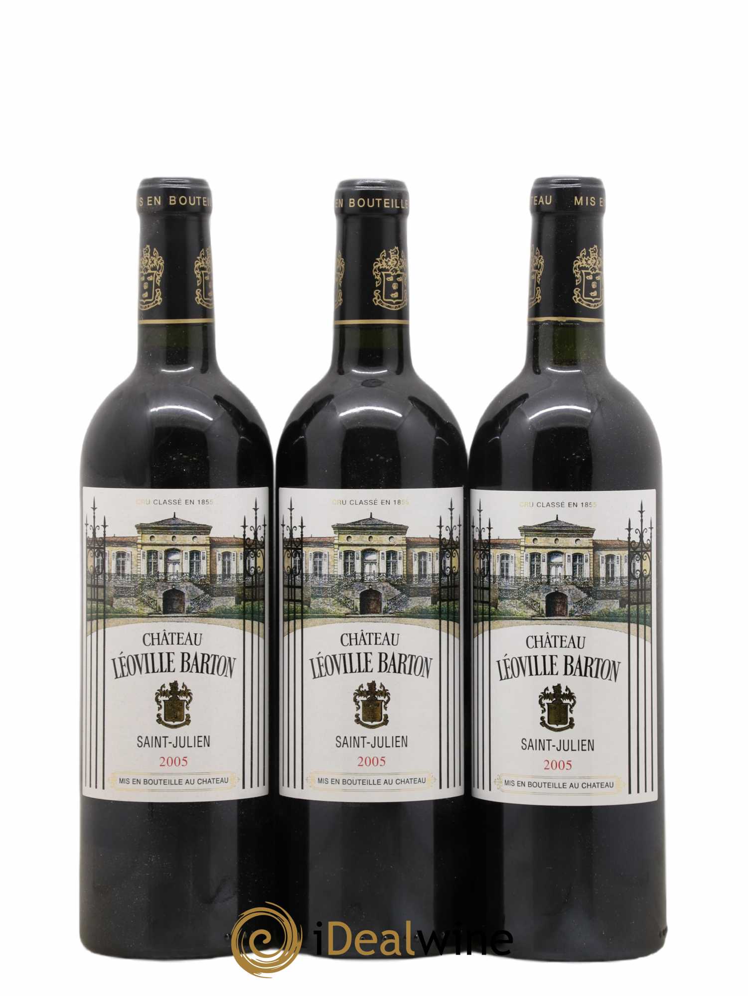 Château Léoville Barton 2ème Grand Cru Classé 2005 - Lot de 6 bouteilles - 1