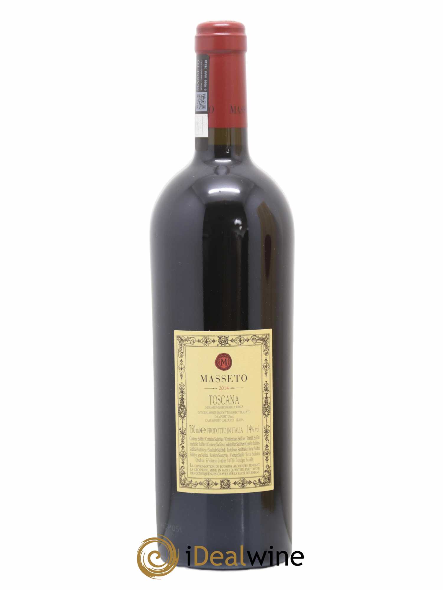 Toscana IGT Tenuta Dell'Ornellaia Masseto Frescobaldi 2014 - Lot de 1 bouteille - 2