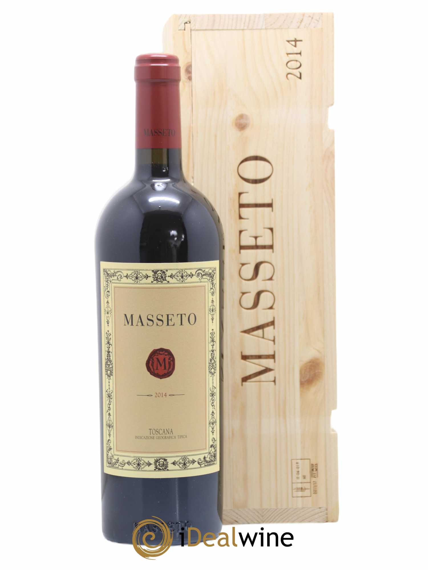 Toscana IGT Tenuta Dell'Ornellaia Masseto Frescobaldi 2014 - Lot de 1 bouteille - 0