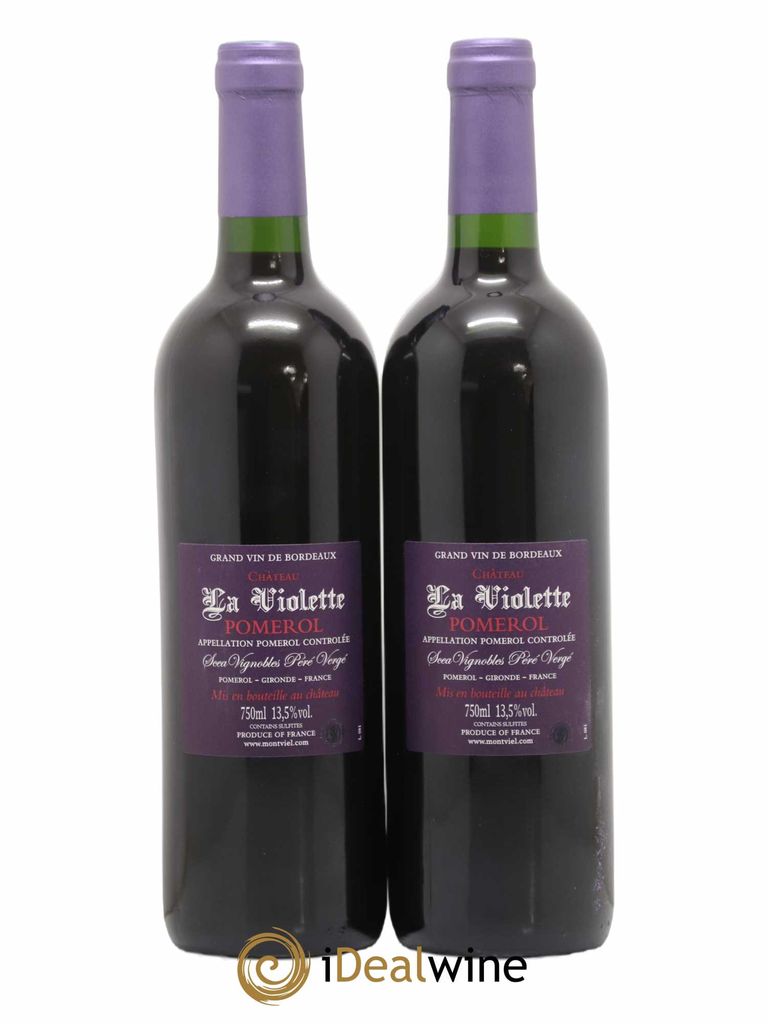 Château la Violette 2008 - Lot de 2 bouteilles - 1