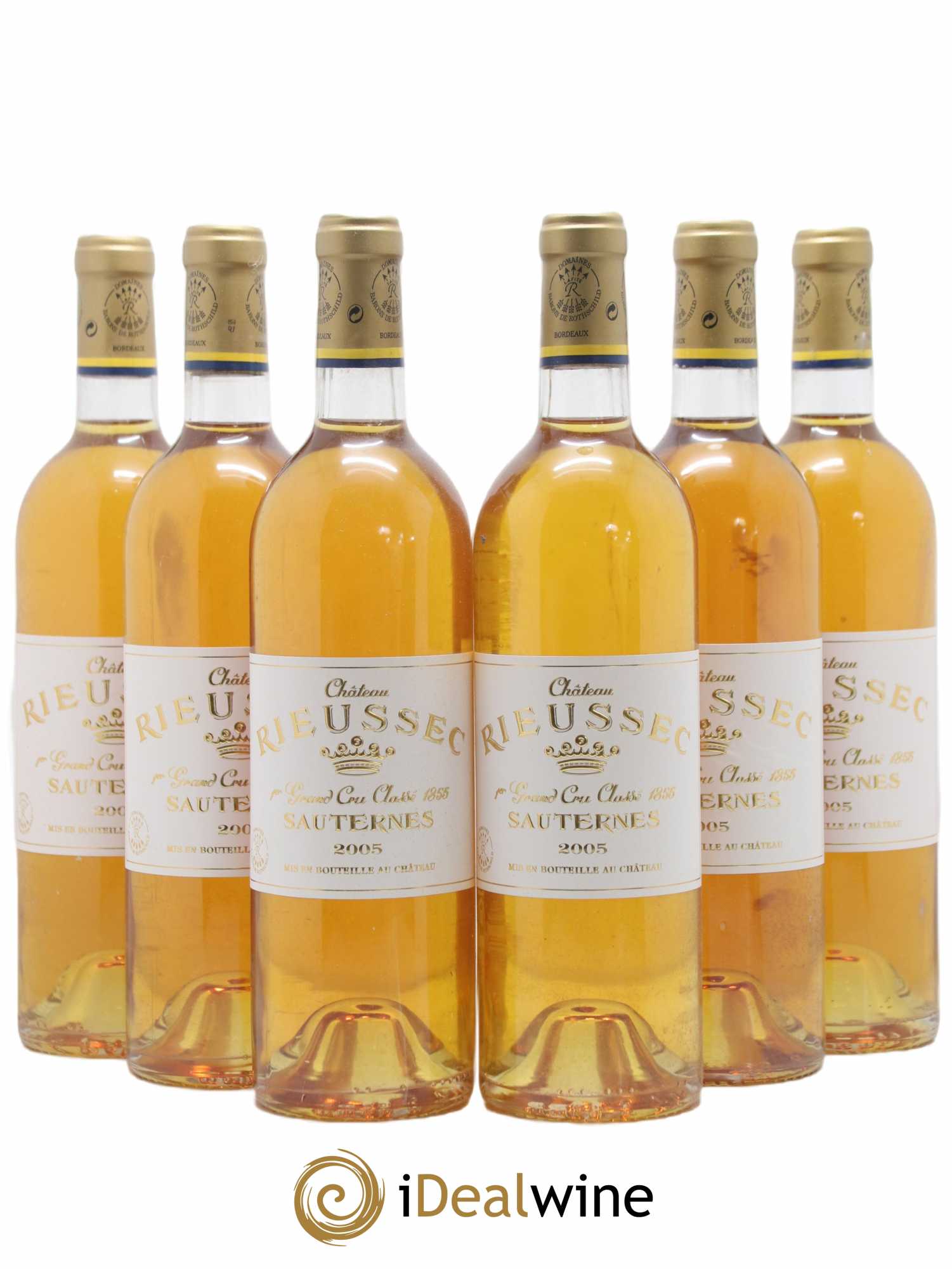 Château Rieussec 1er Grand Cru Classé 2005 - Lotto di 6 bottiglie - 0