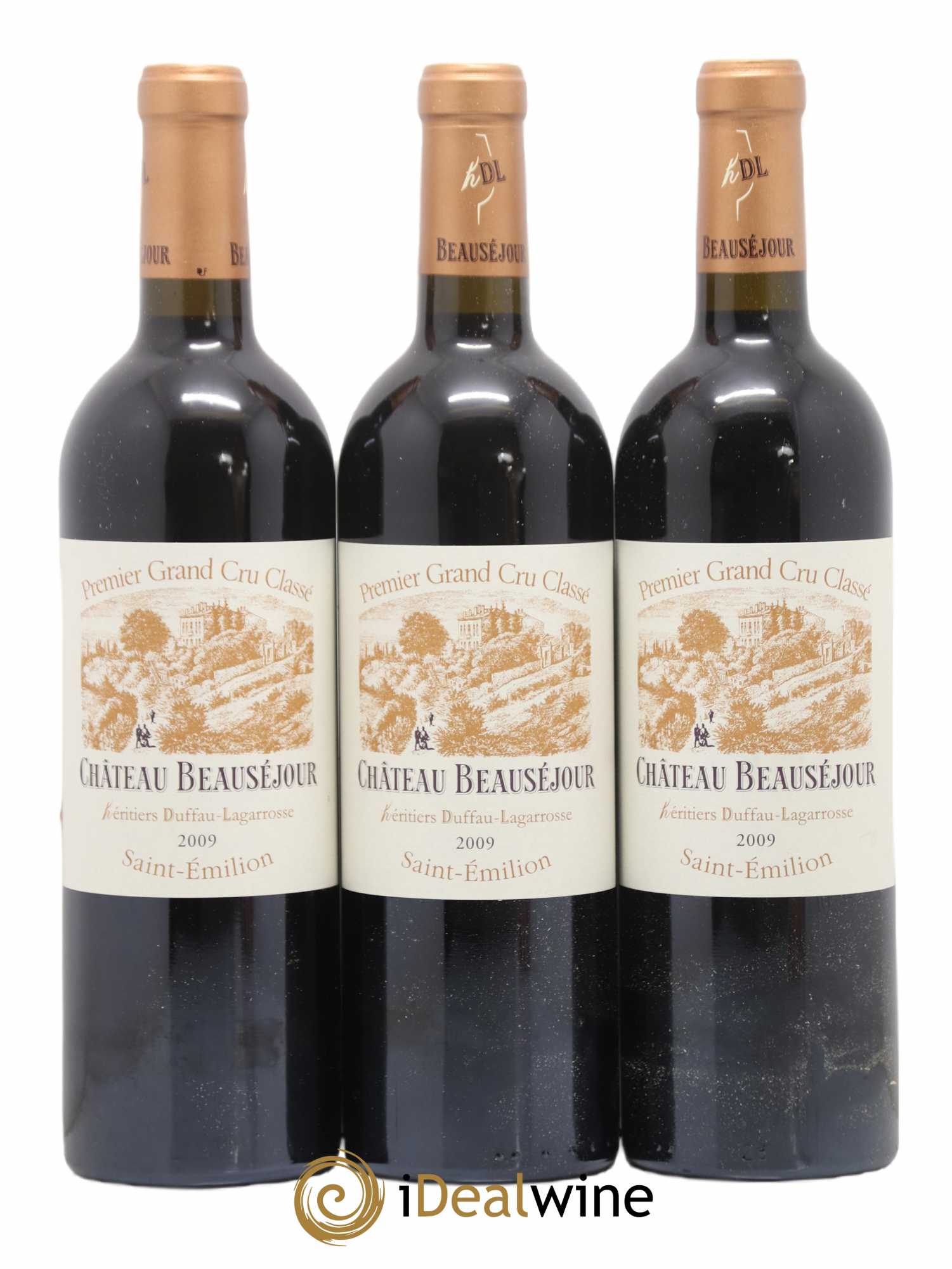 Château Beauséjour (Duffau-Lagarrosse) 1er Grand Cru Classé B 2009 - Lot de 6 bouteilles - 1