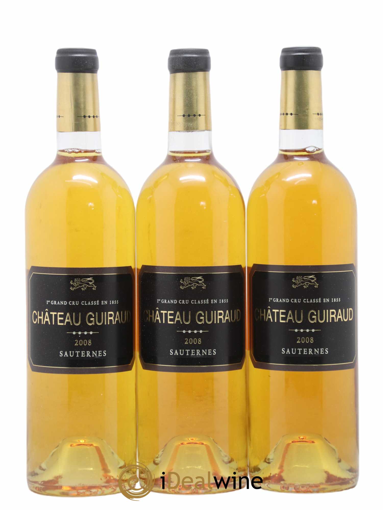 Château Guiraud 1er Grand Cru Classé 2008 - Lotto di 3 bottiglie - 0
