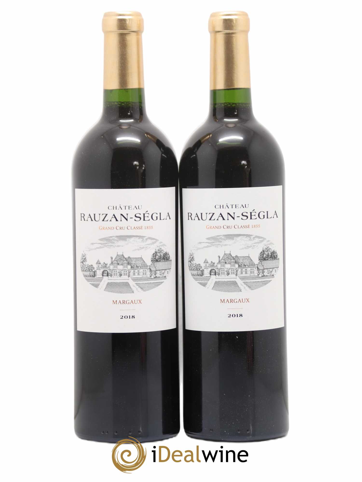 Château Rauzan Ségla Grand Cru Classé 2018 - Lot de 2 bouteilles - 0