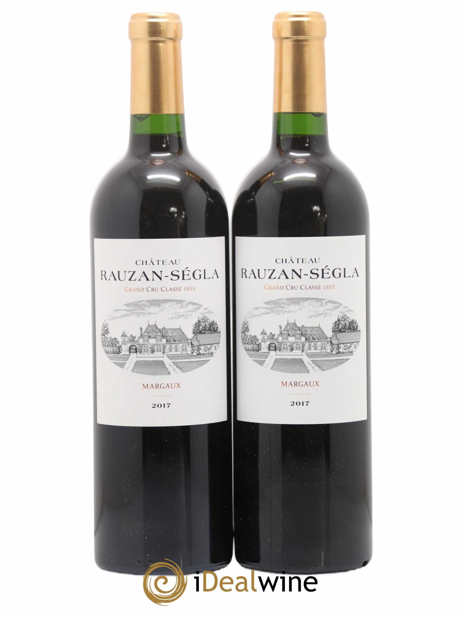 Château Rauzan Ségla Grand Cru Classé 2017 - Lot de 2 bouteilles - 0
