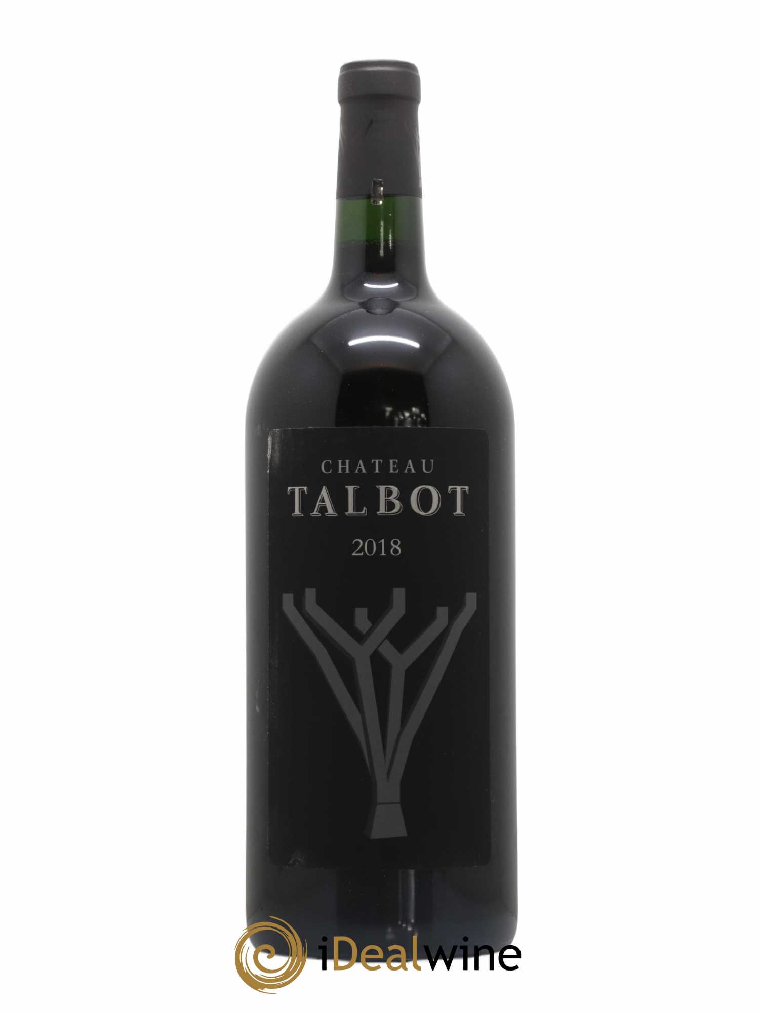 Château Talbot 4ème Grand Cru Classé 2018 - Lot de 1 double magnum - 0
