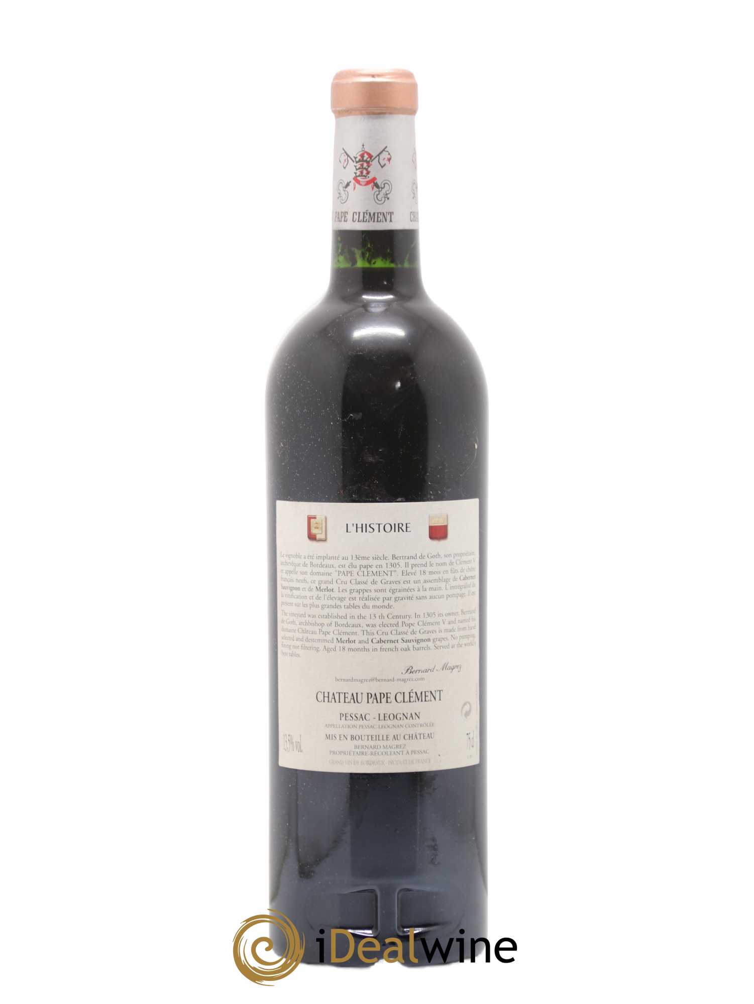 Château Pape Clément Cru Classé de Graves 2003 - Lot de 1 bouteille - 1