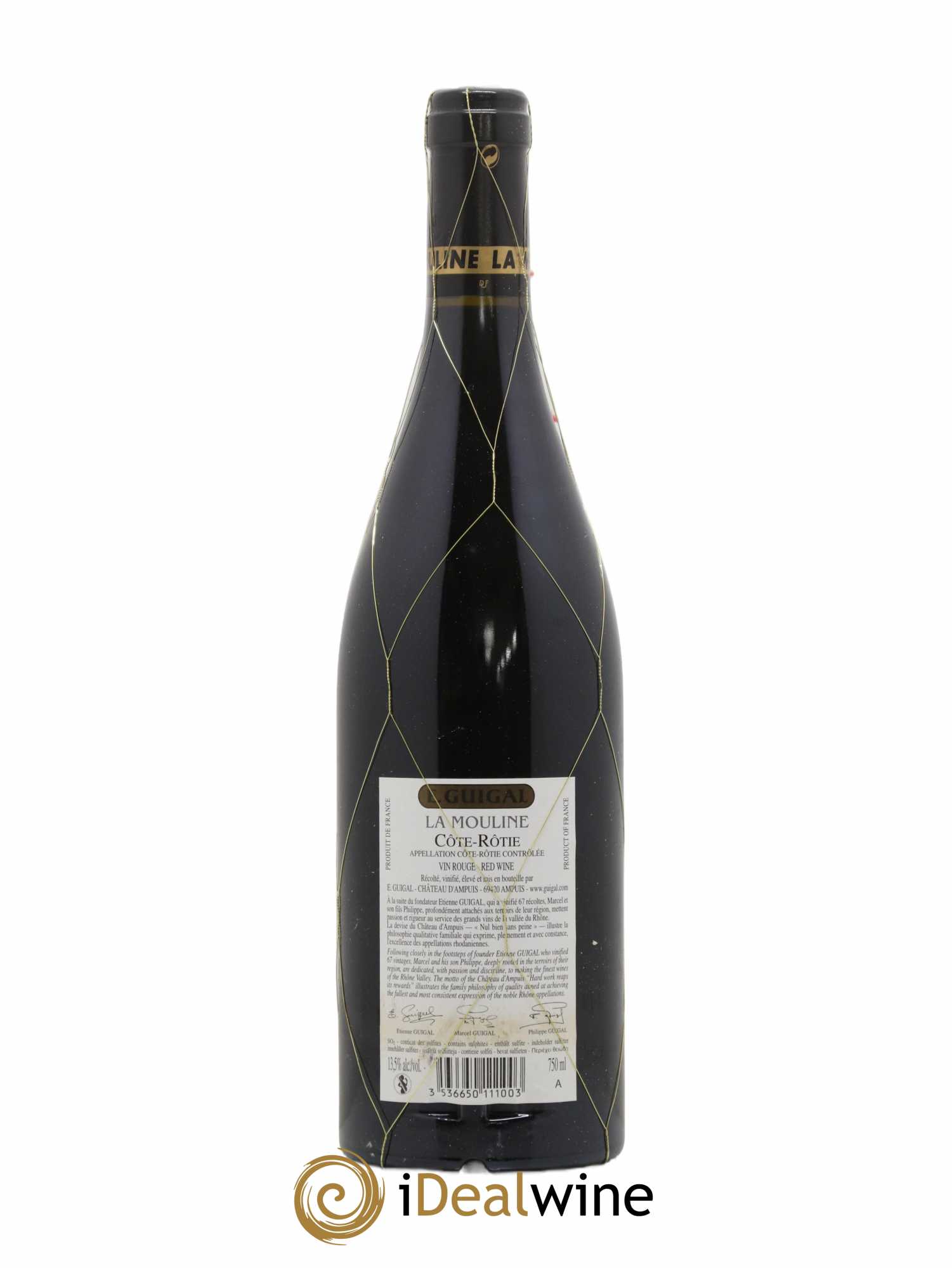 Côte-Rôtie La Mouline Guigal 2010 - Lot de 1 bouteille - 1