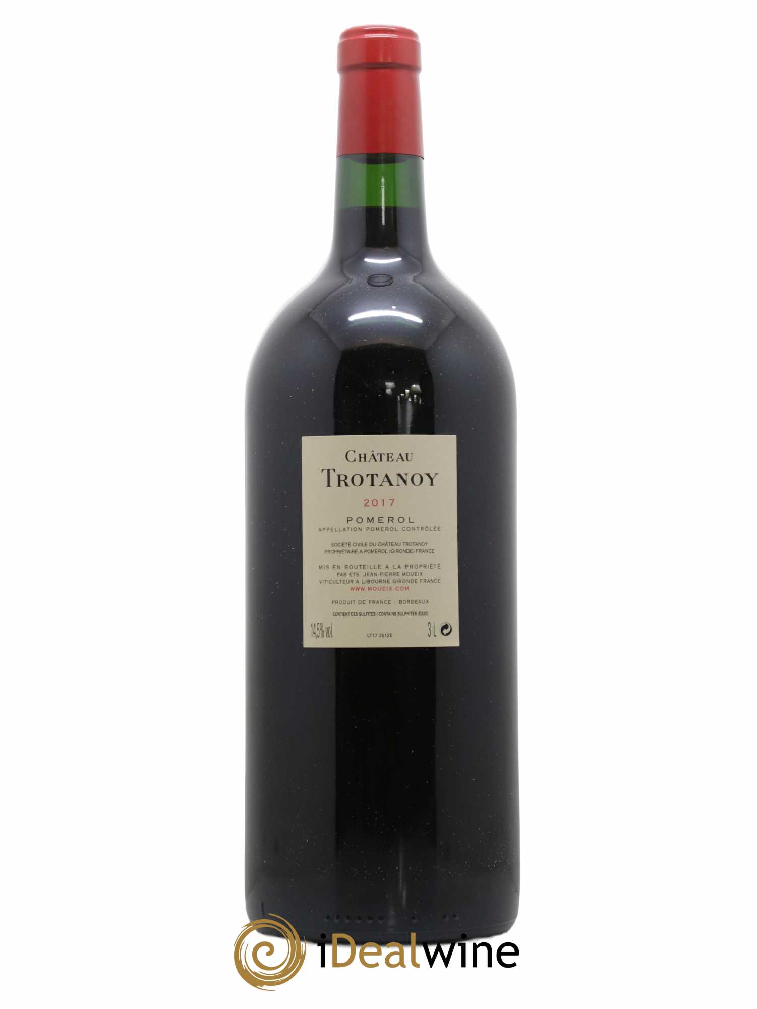 Château Trotanoy 2017 - Lot de 1 double magnum - 1
