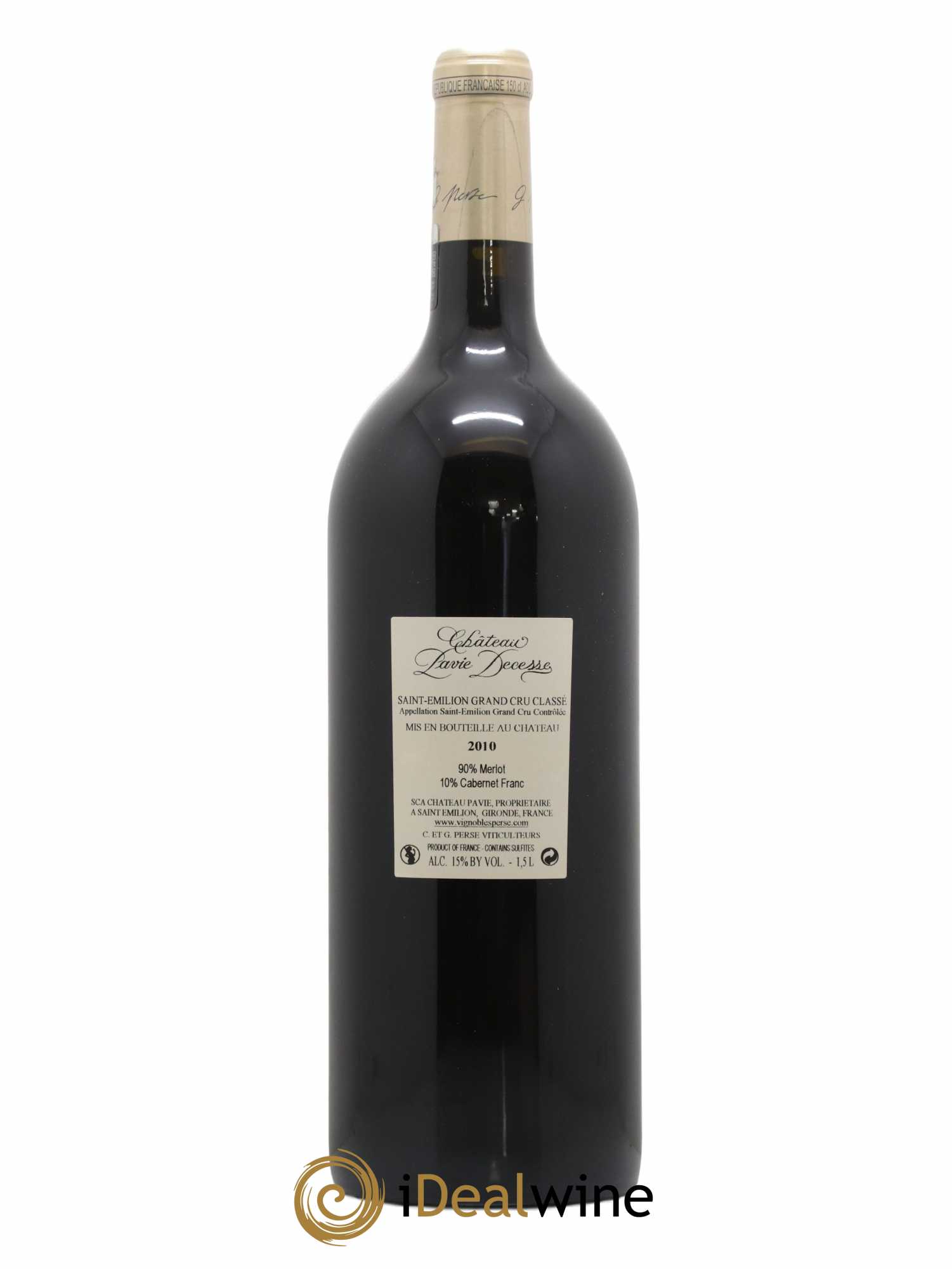 Château Pavie Decesse Grand Cru Classé 2010 - Lot de 1 magnum - 1