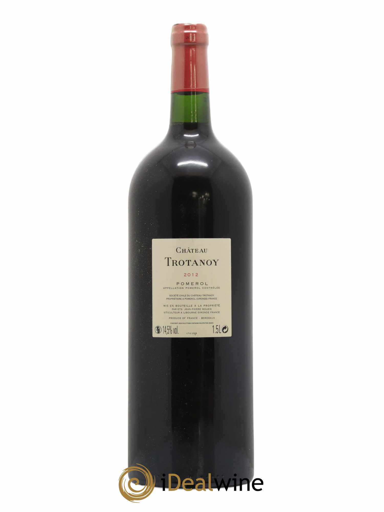 Château Trotanoy 2012 - Lot de 1 magnum - 1