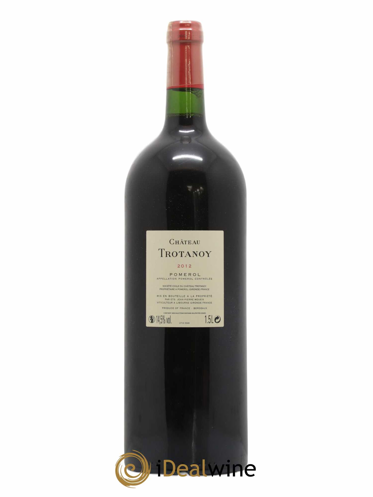 Château Trotanoy 2012 - Lot de 1 magnum - 1