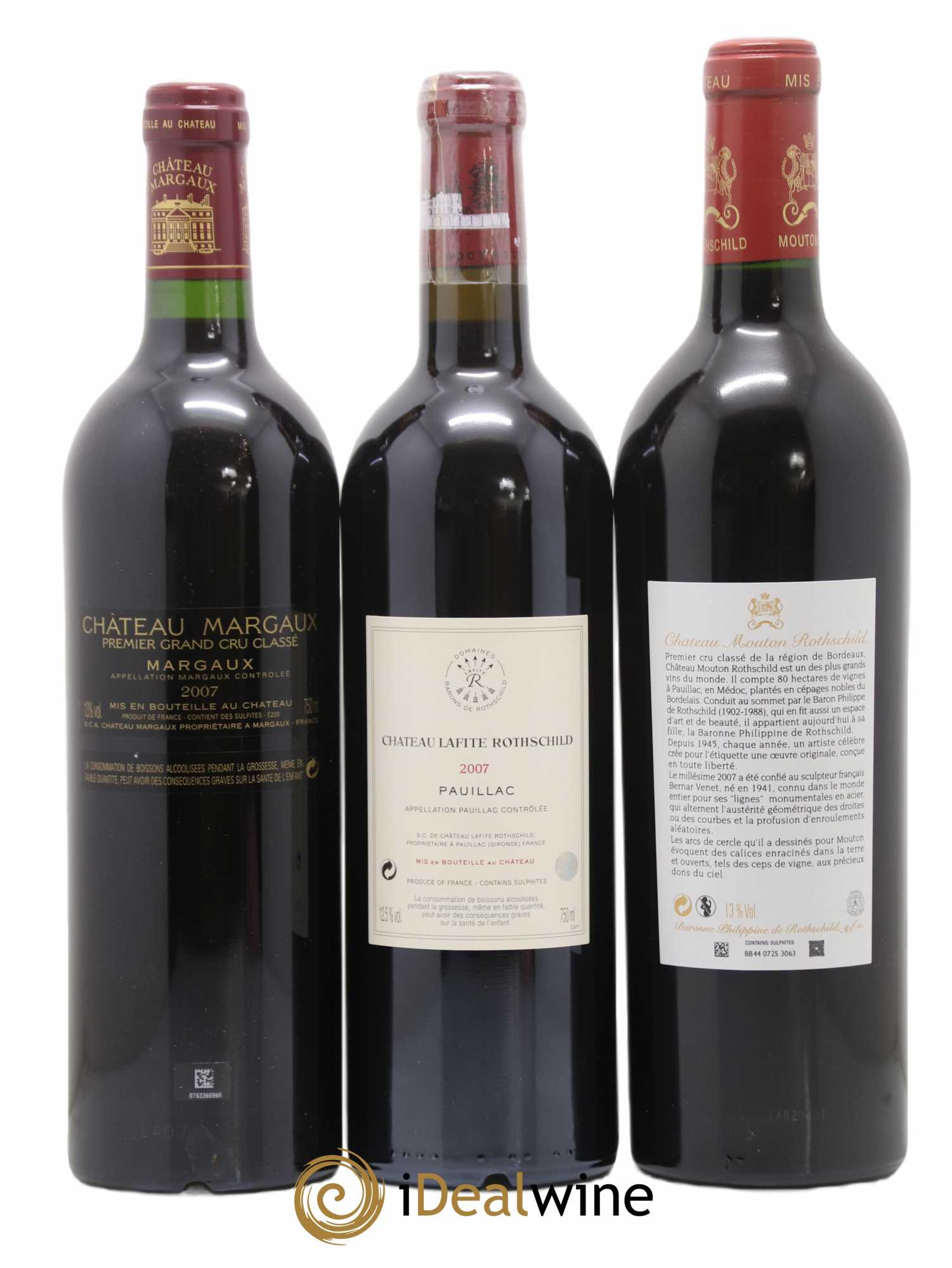 Caisse Duclot 2007 - Lot de 9 bouteilles - 2