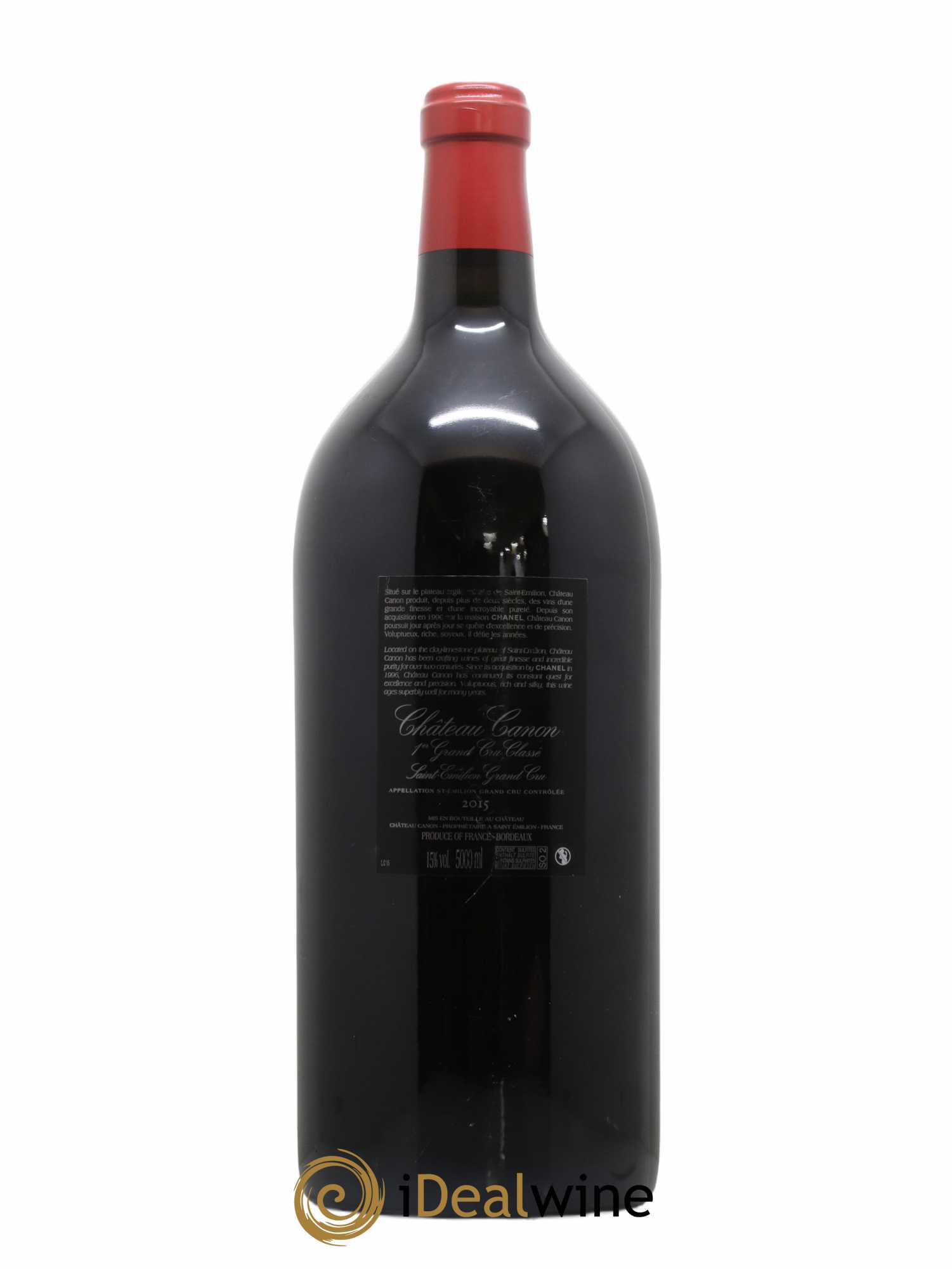 Château Canon 1er Grand Cru Classé B 2015 - Lot de 1 jeroboam - 1