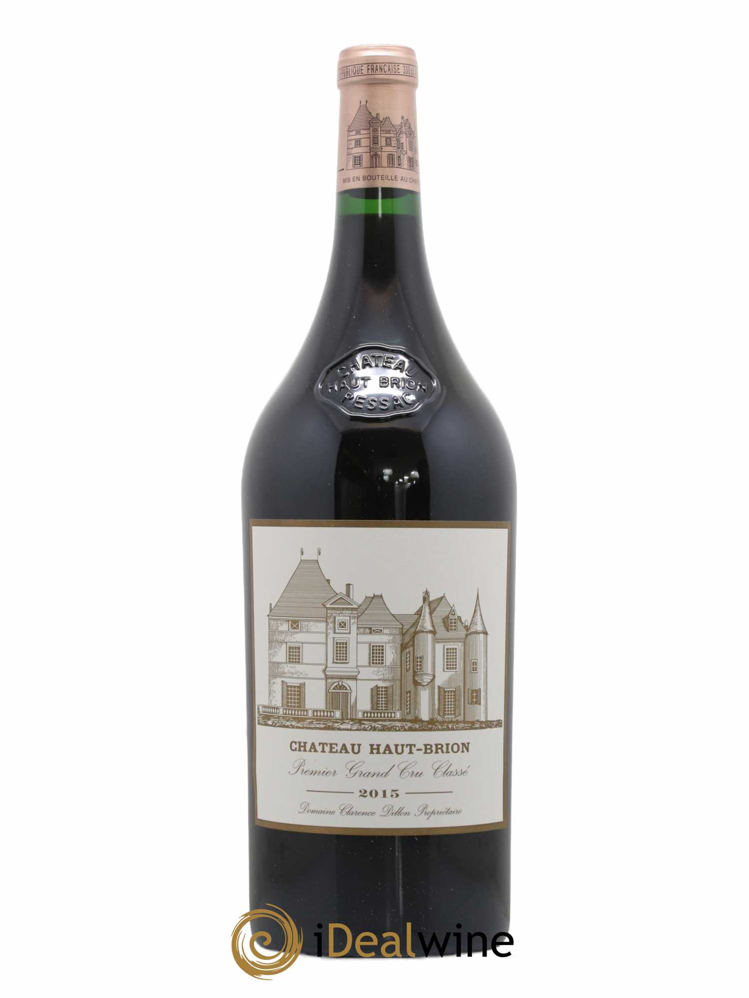Château Haut Brion 1er Grand Cru Classé 2015 - Lot de 1 double magnum - 0