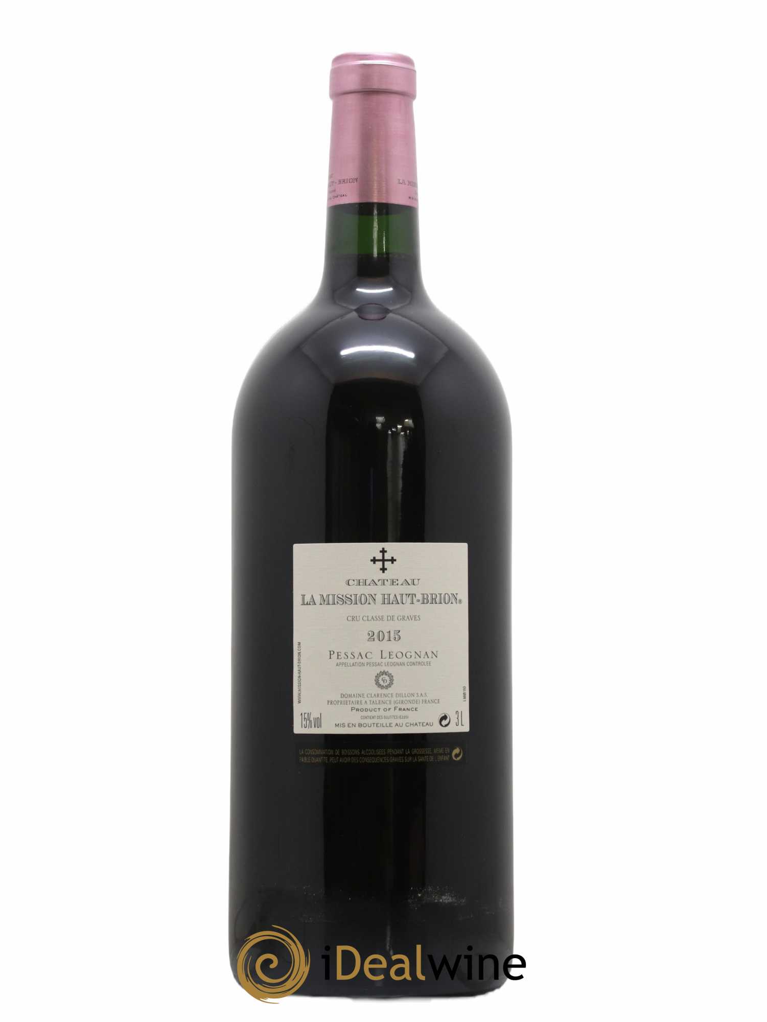 Château la Mission Haut-Brion Cru Classé de Graves 2015 - Lot de 1 double magnum - 1