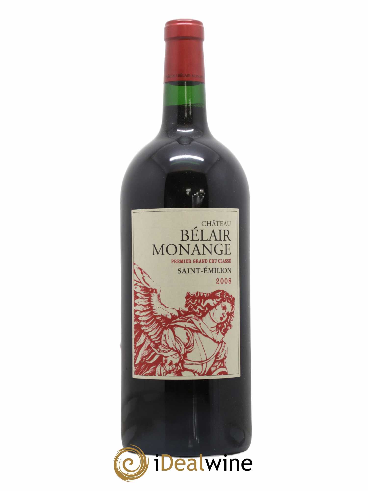 Château Belair (Belair-Monange) 1er Grand Cru Classé B 2008 - Lot de 1 double magnum - 0