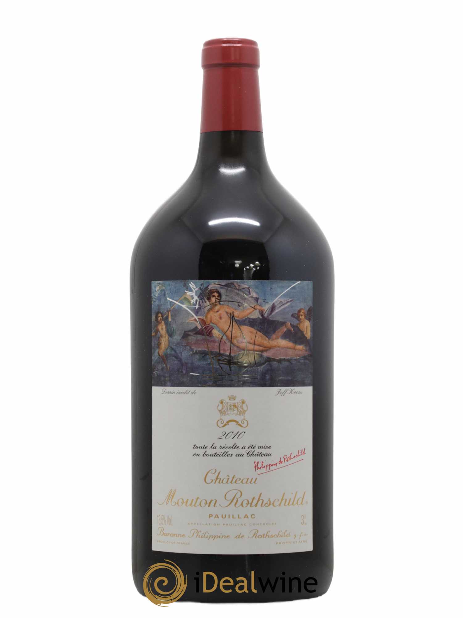Château Mouton Rothschild 1er Grand Cru Classé 2010 - Lot de 1 double magnum - 0