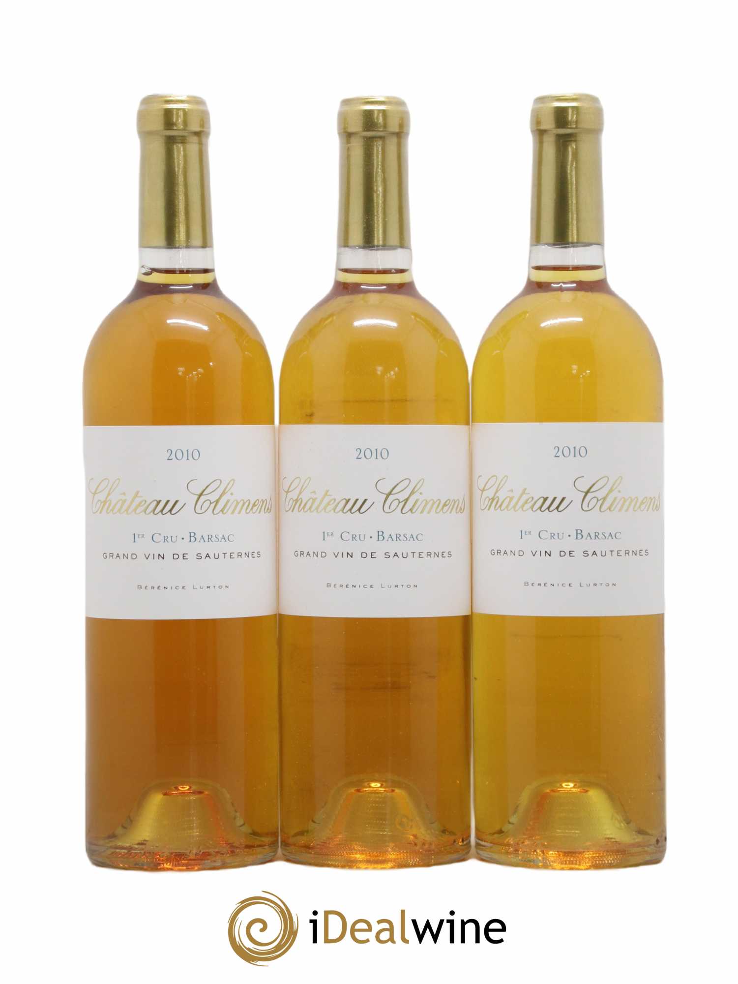Château Climens 1er Grand Cru Classé 2010 - Lotto di 3 bottiglie - 0