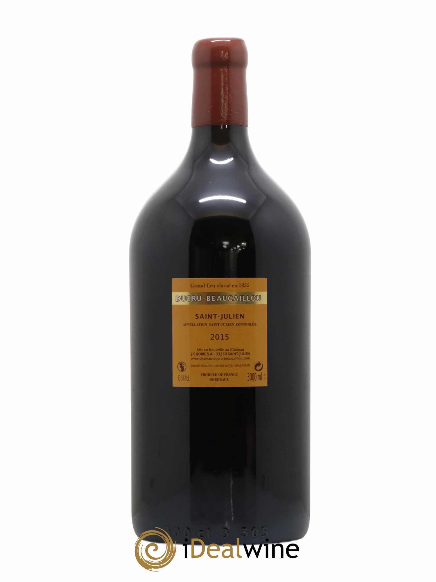 Château Ducru Beaucaillou 2ème Grand Cru Classé 2015 - Posten von 1 Doppel-Magnum - 1