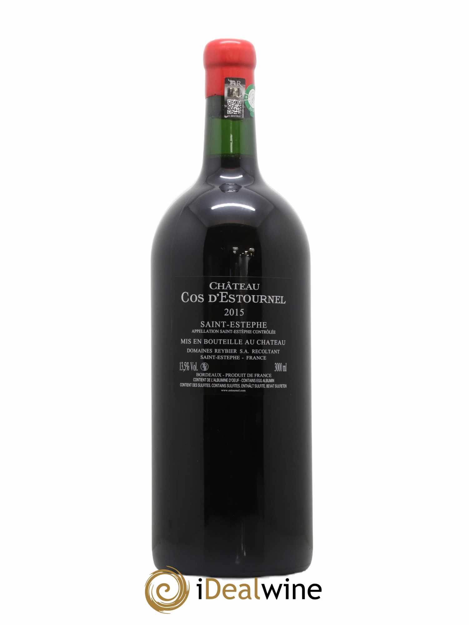 Cos d'Estournel 2ème Grand Cru Classé 2015 - Lot de 1 double magnum - 1