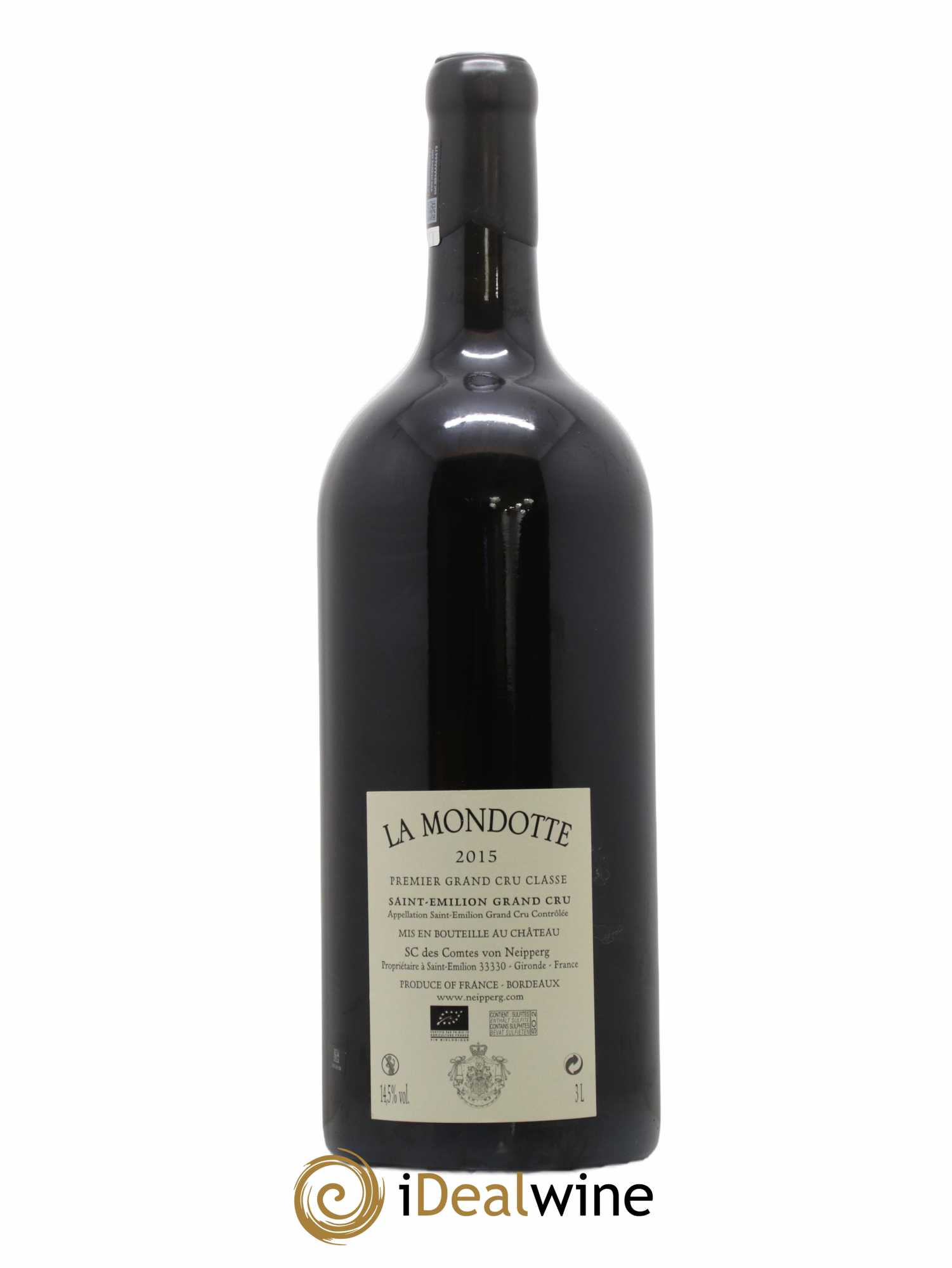 La Mondotte 1er Grand Cru Classé B depuis 2012 2015 - Lotto di 1 jéroboam - 1
