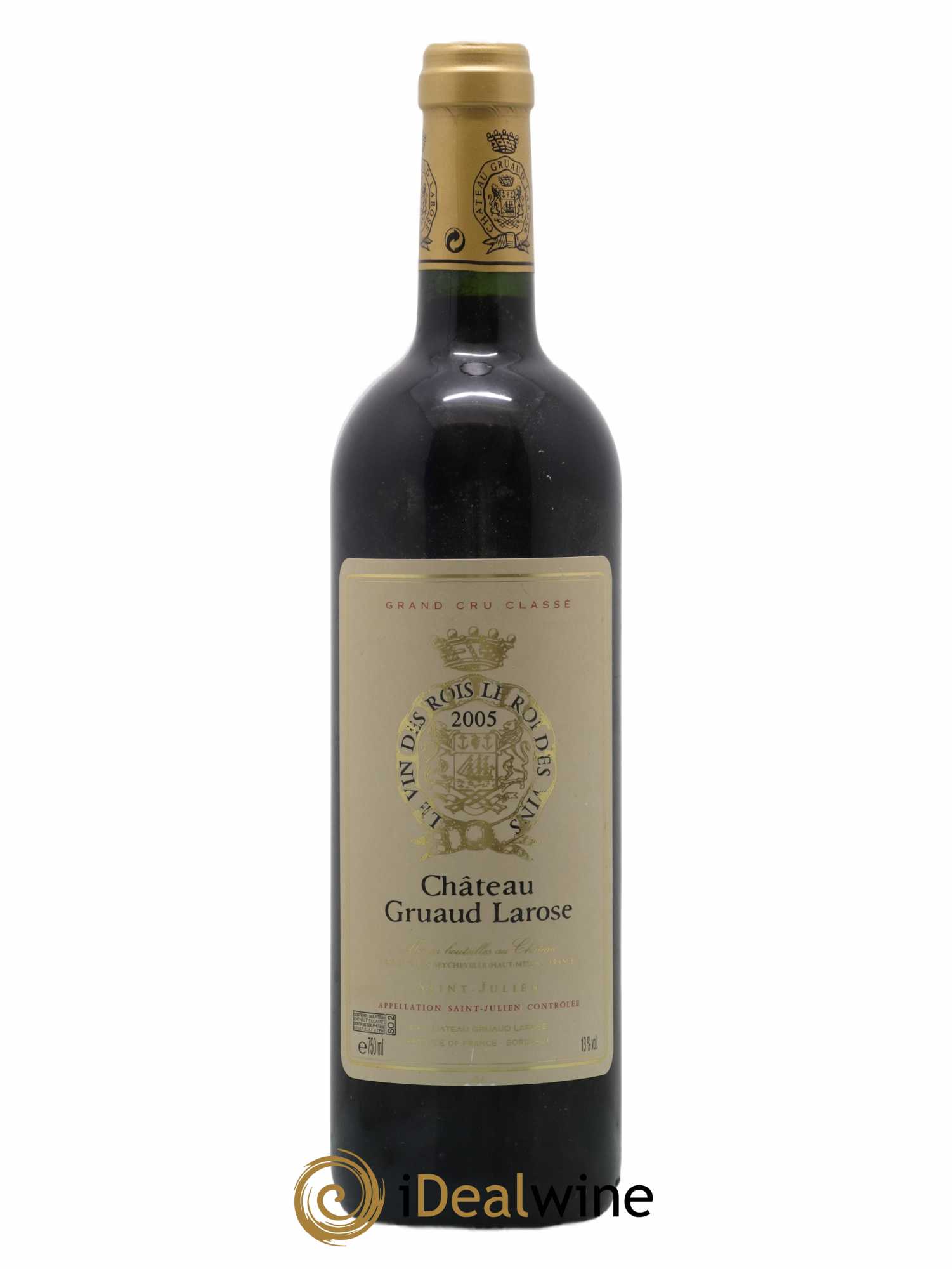 Château Gruaud Larose 2ème Grand Cru Classé 2005 - Lot de 1 bouteille - 0