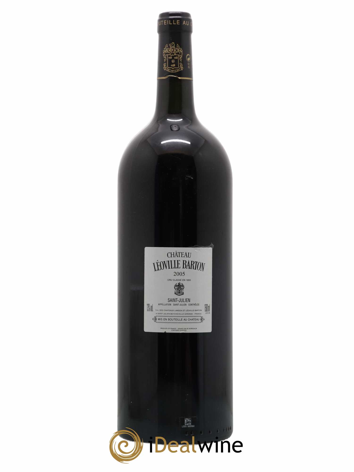 Château Léoville Barton 2ème Grand Cru Classé 2005 - Lot de 1 magnum - 1